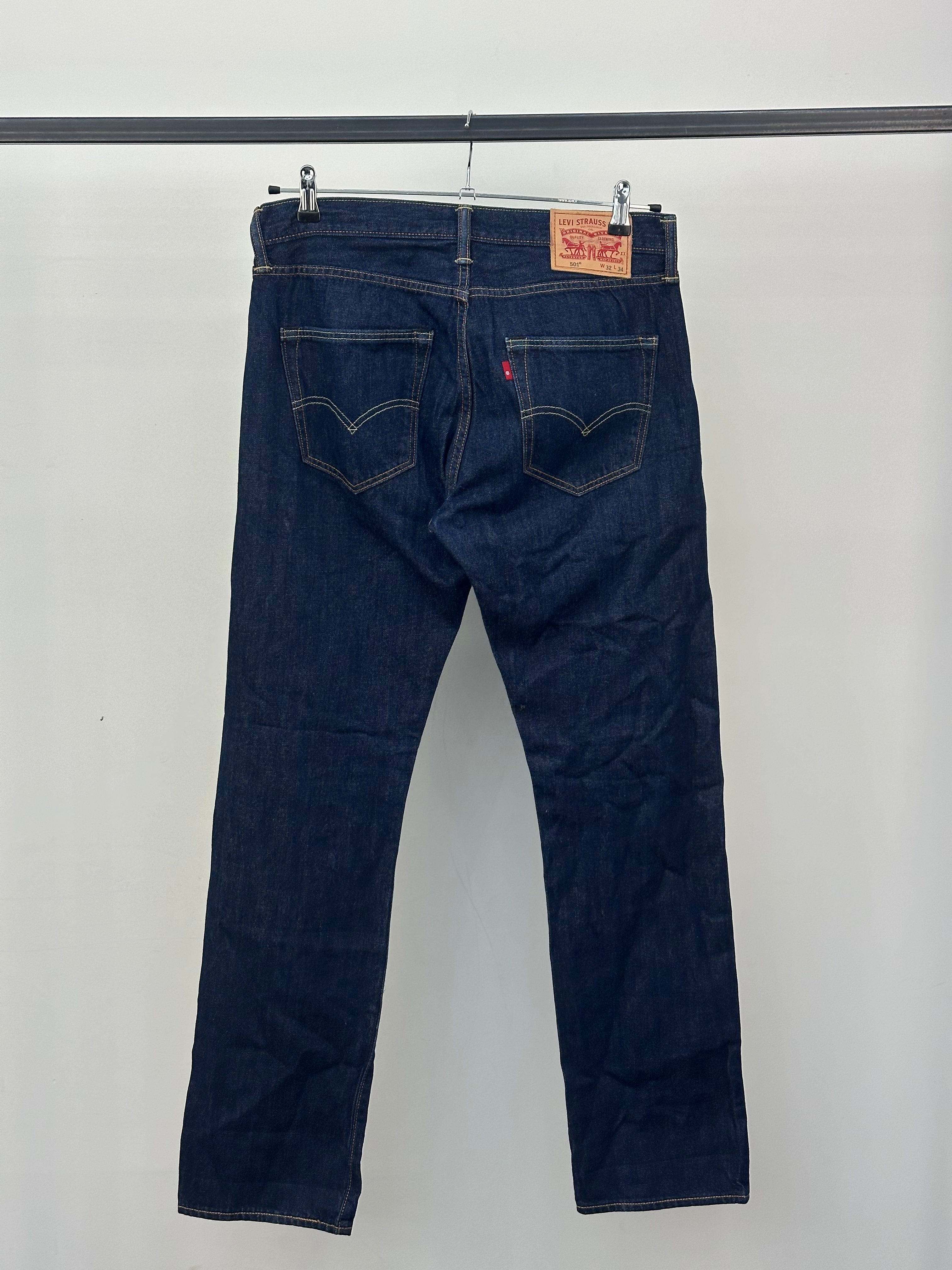 LEVI'S 501 TAGLIA: 46 ITA = W32 L34