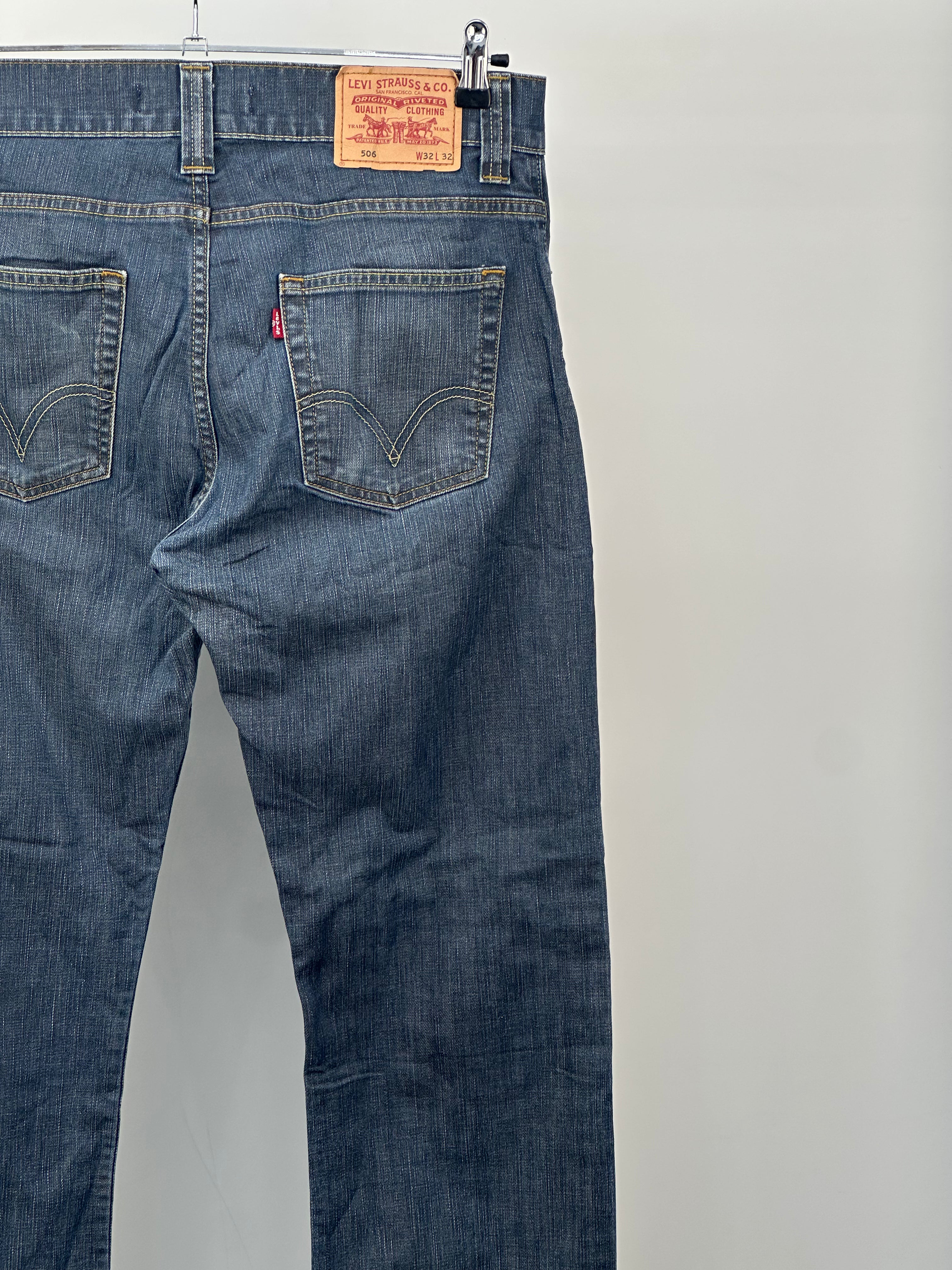 LEVI'S 506 STANDARD TAGLIA: 46 ITA = W32 L32