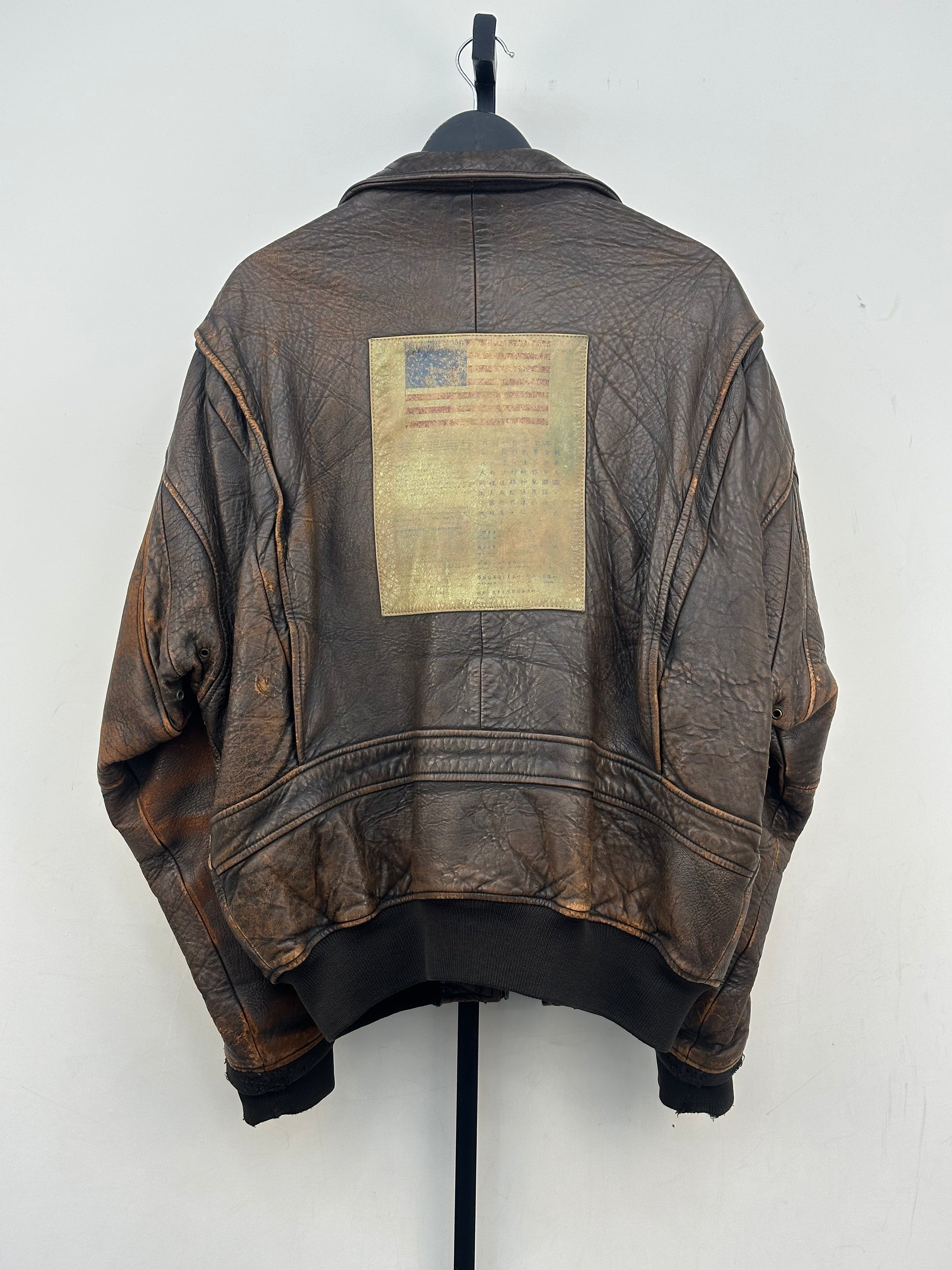 GIACCA AVIREX IN PELLE IN PELLE VINTAGE TAGLIA: XL