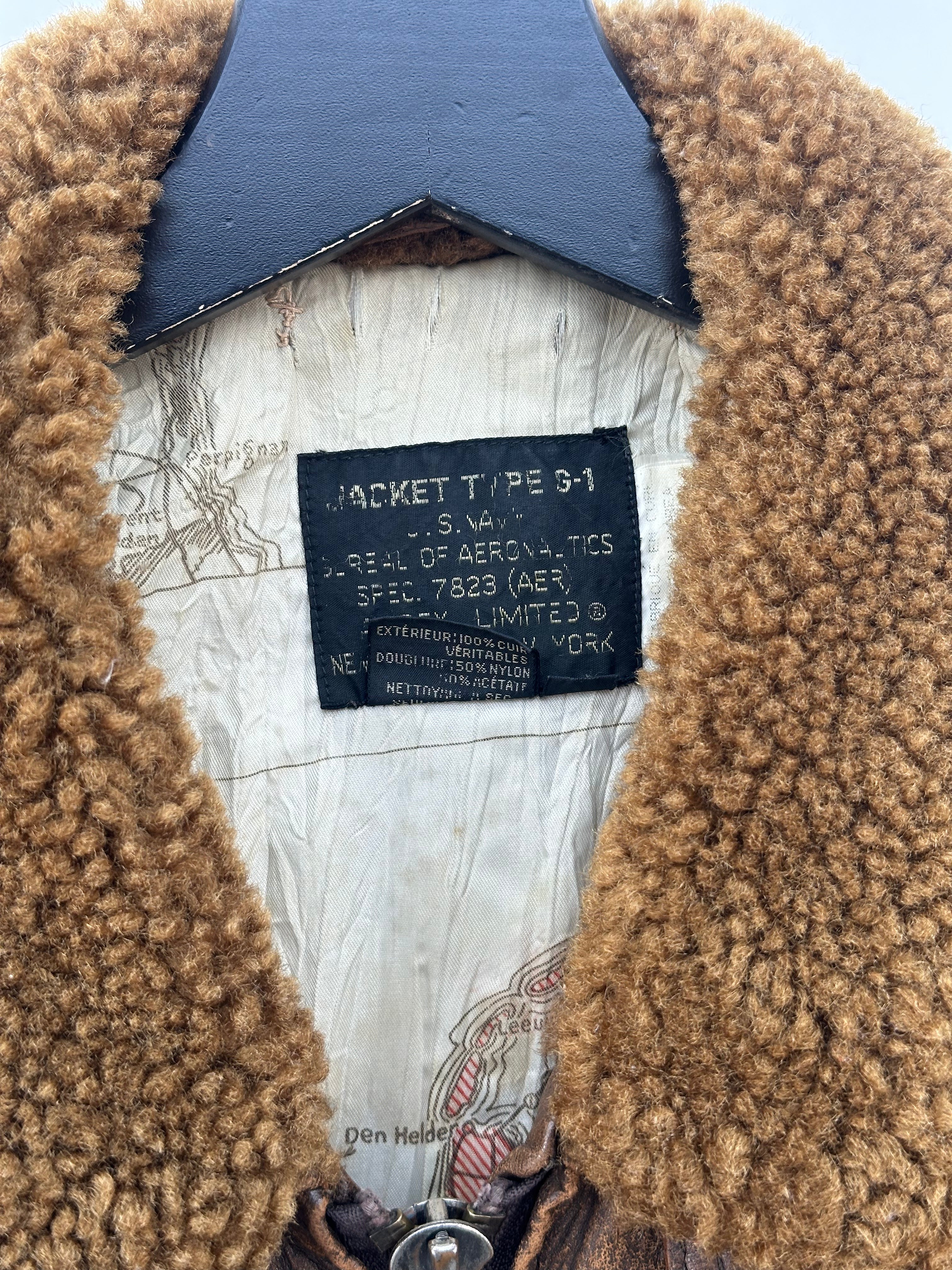 GIACCA AVIREX IN PELLE IN PELLE VINTAGE TAGLIA: L