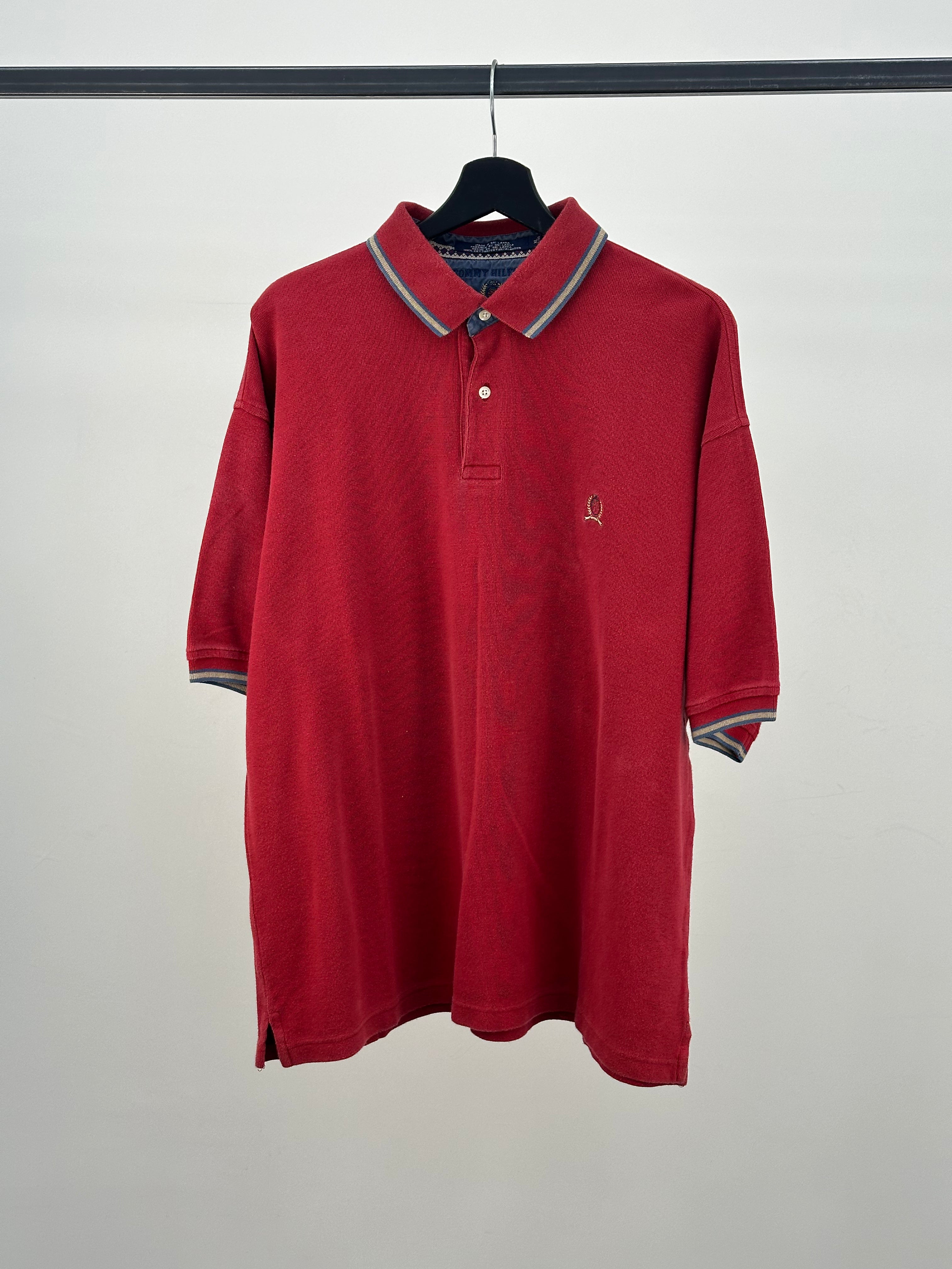 TOMMY HILFIGER POLO SHIRT SIZE : XL