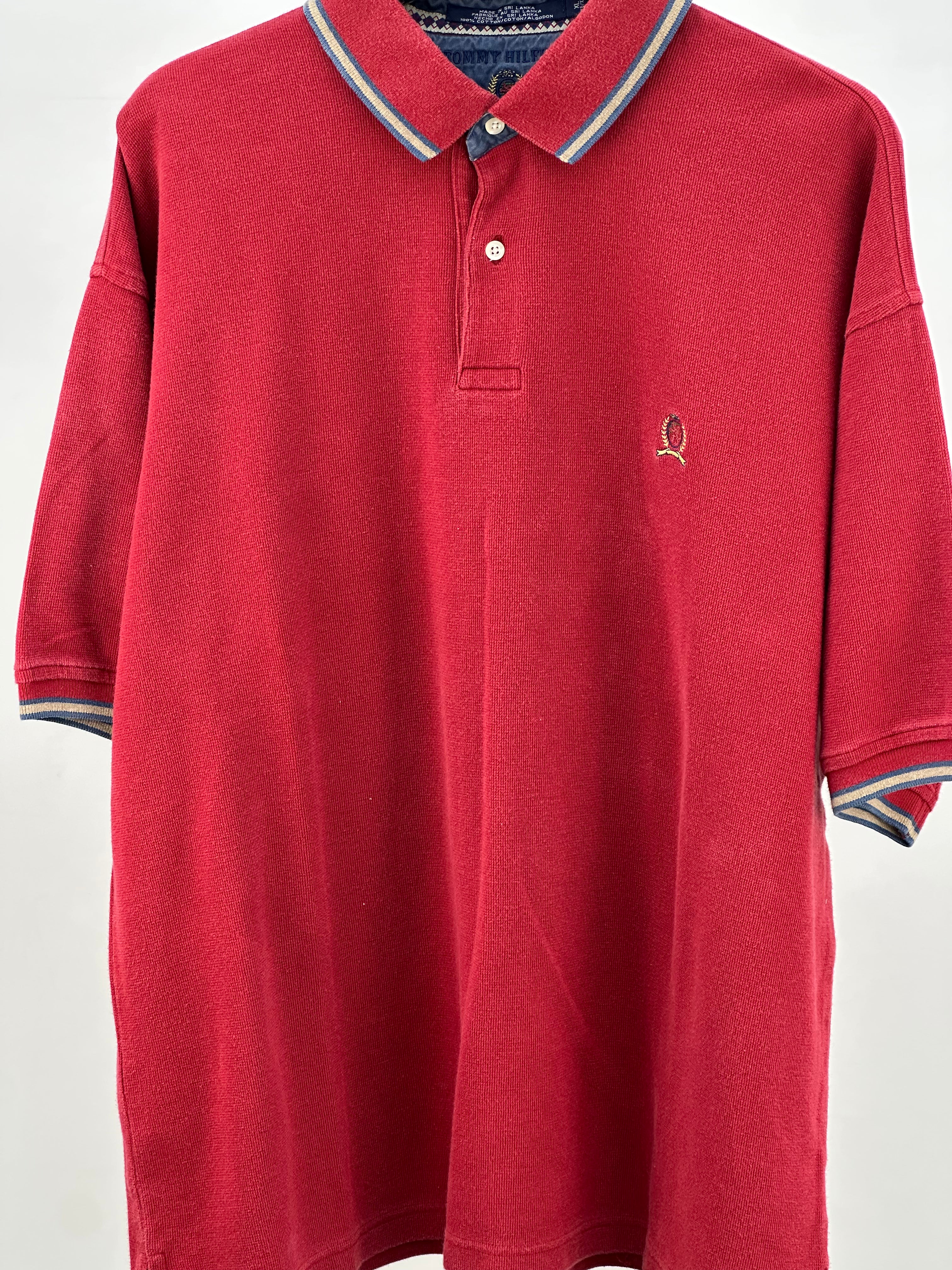 TOMMY HILFIGER POLO SHIRT SIZE : XL