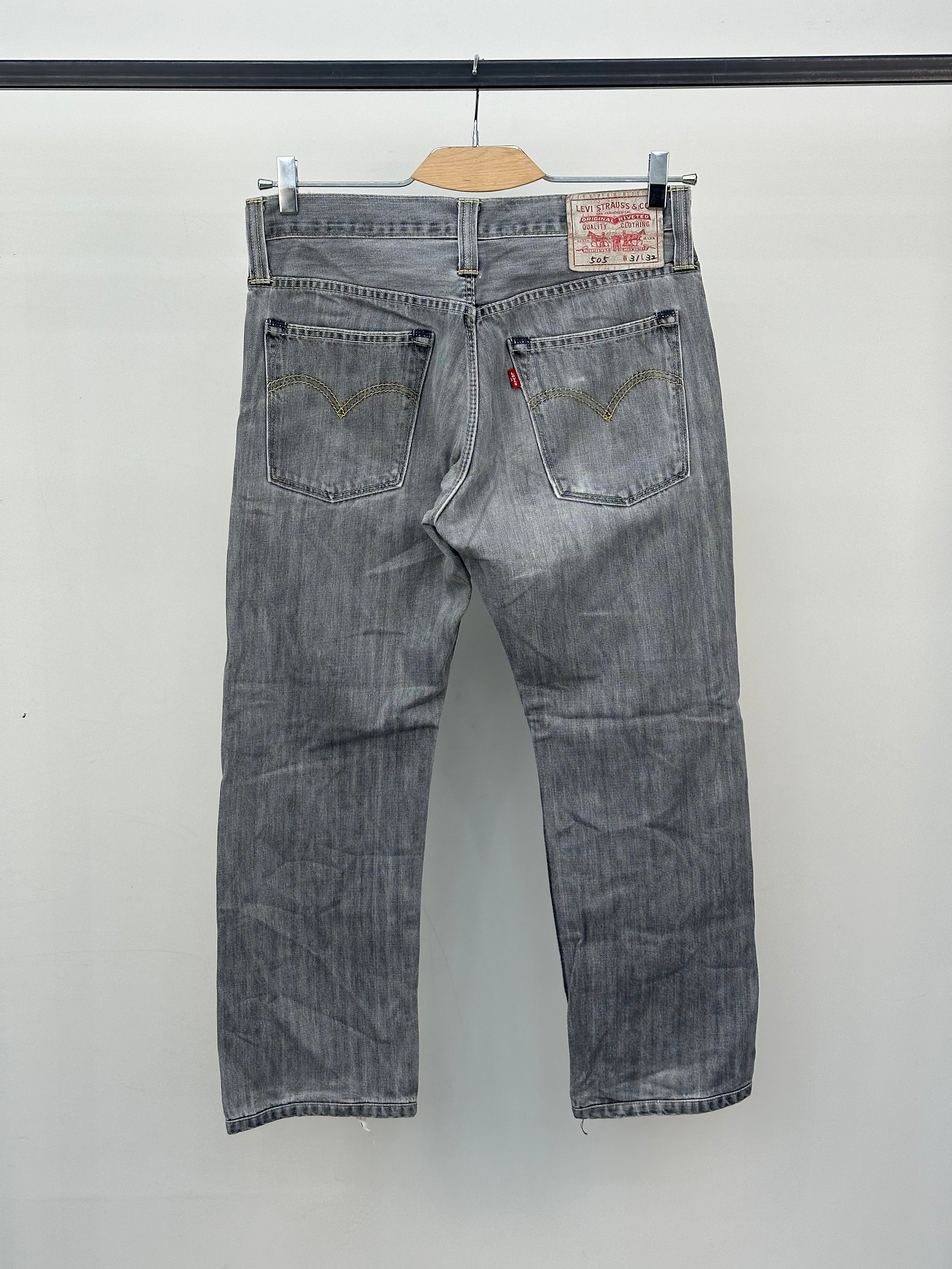 LEVI'S 505 STRAIGHT TAGLIA: 45 ITA = W31 L32