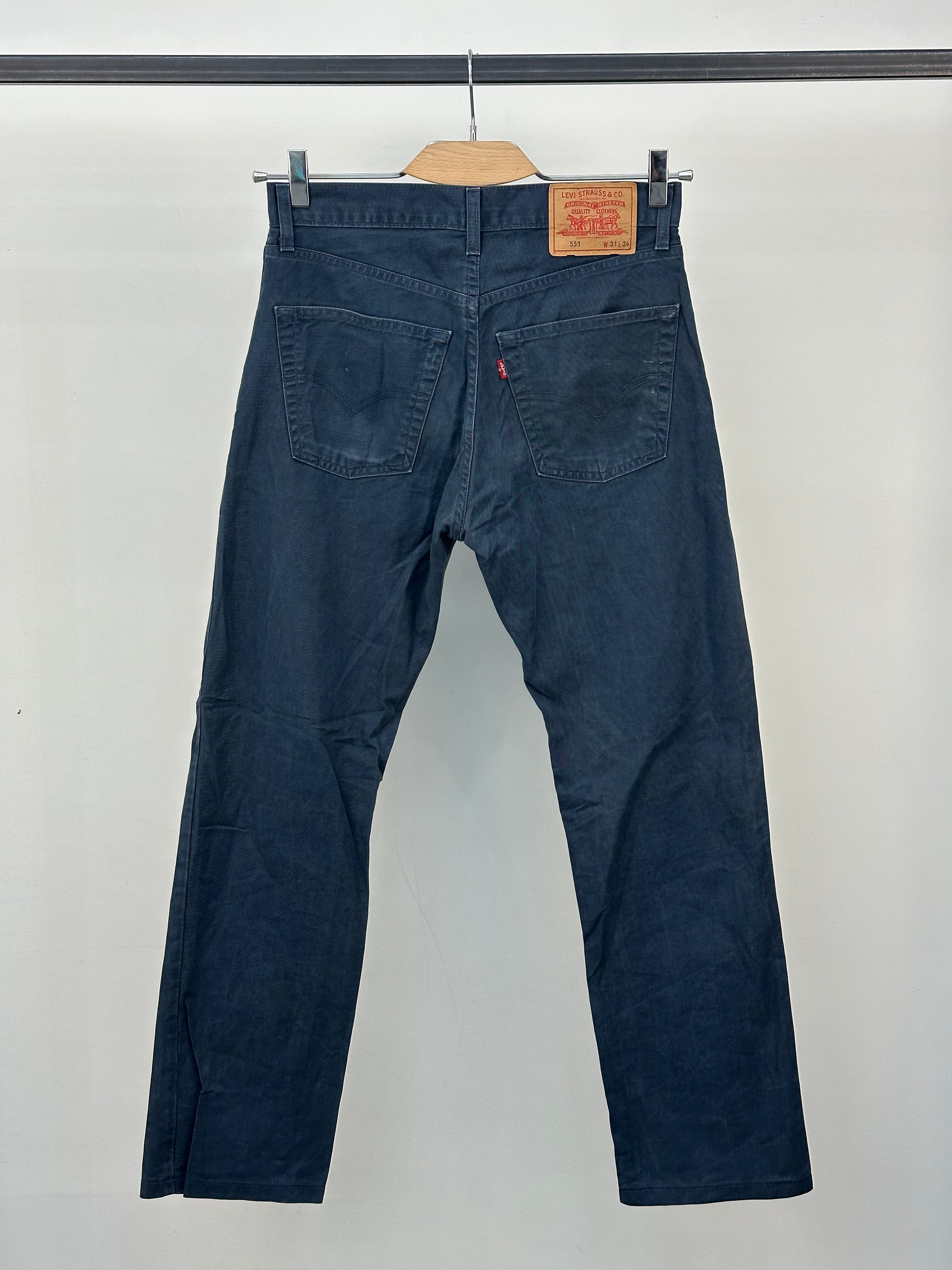 LEVI'S 551 RELAXED FIT TAGLIA: 45 ITA = W31 L34