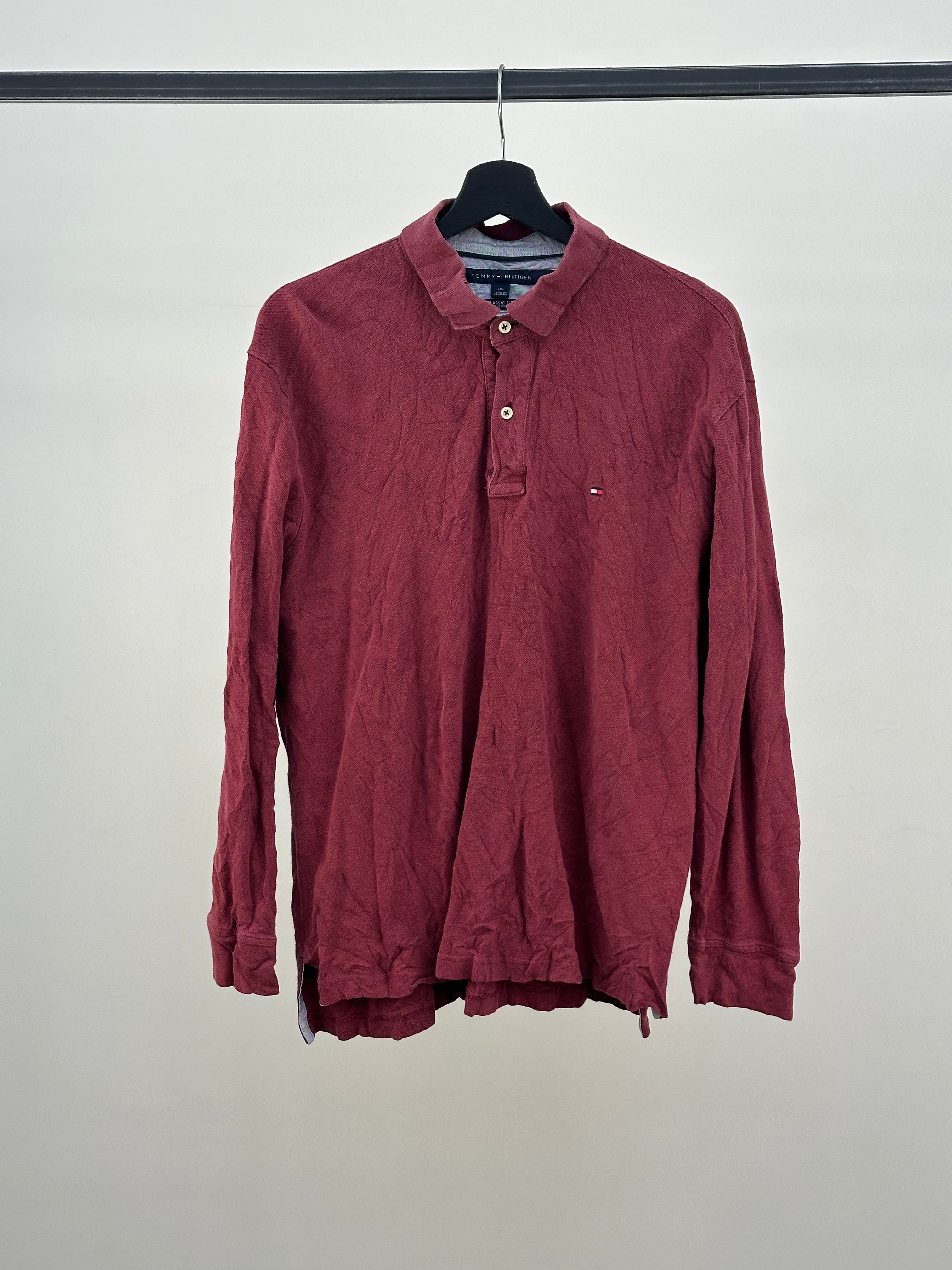 TOMMY HILFIGER POLO SIZE : L