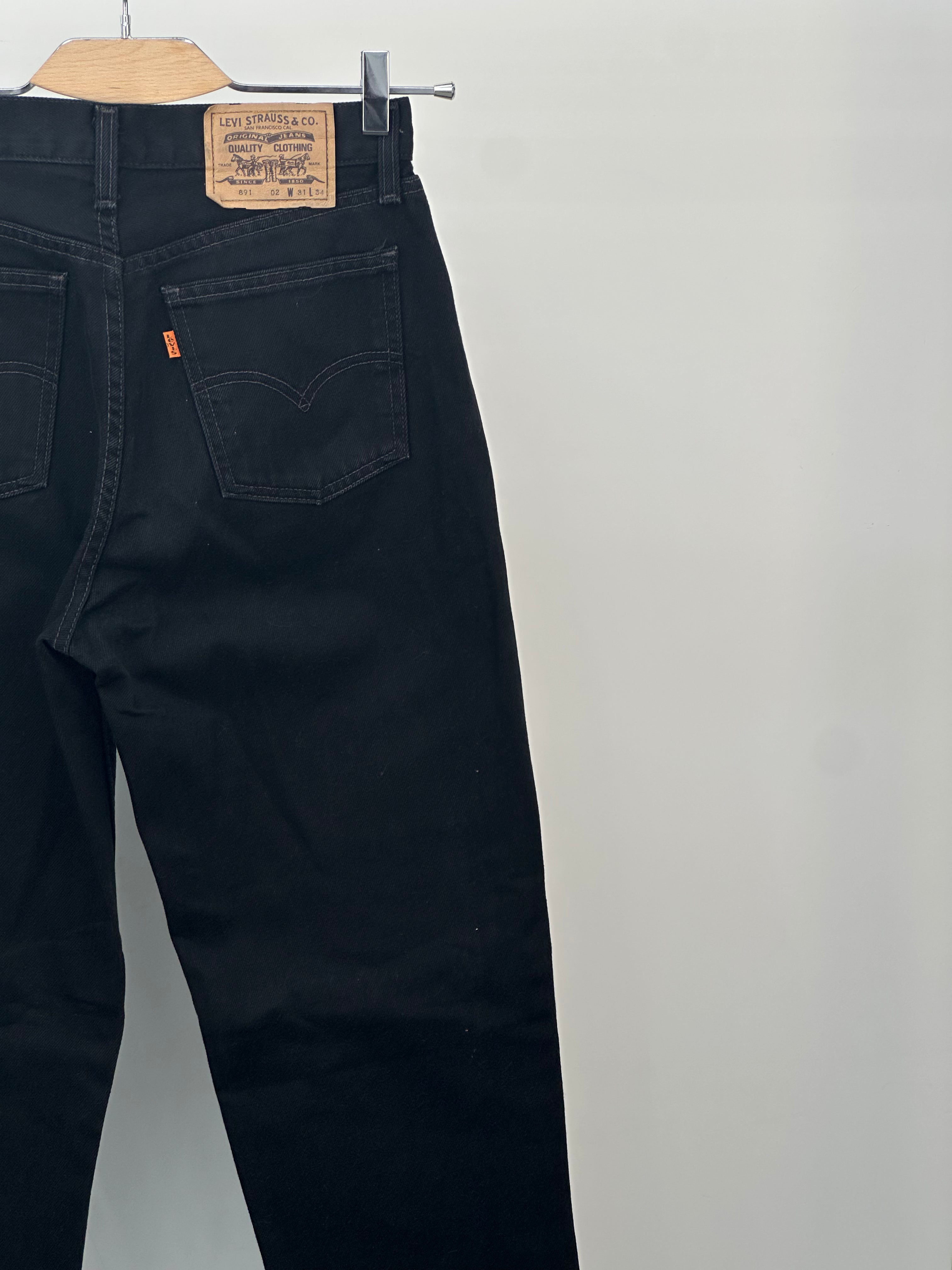 LEVI'S 891 ORANGE TAB TAGLIA: 45 ITA = W31 L34