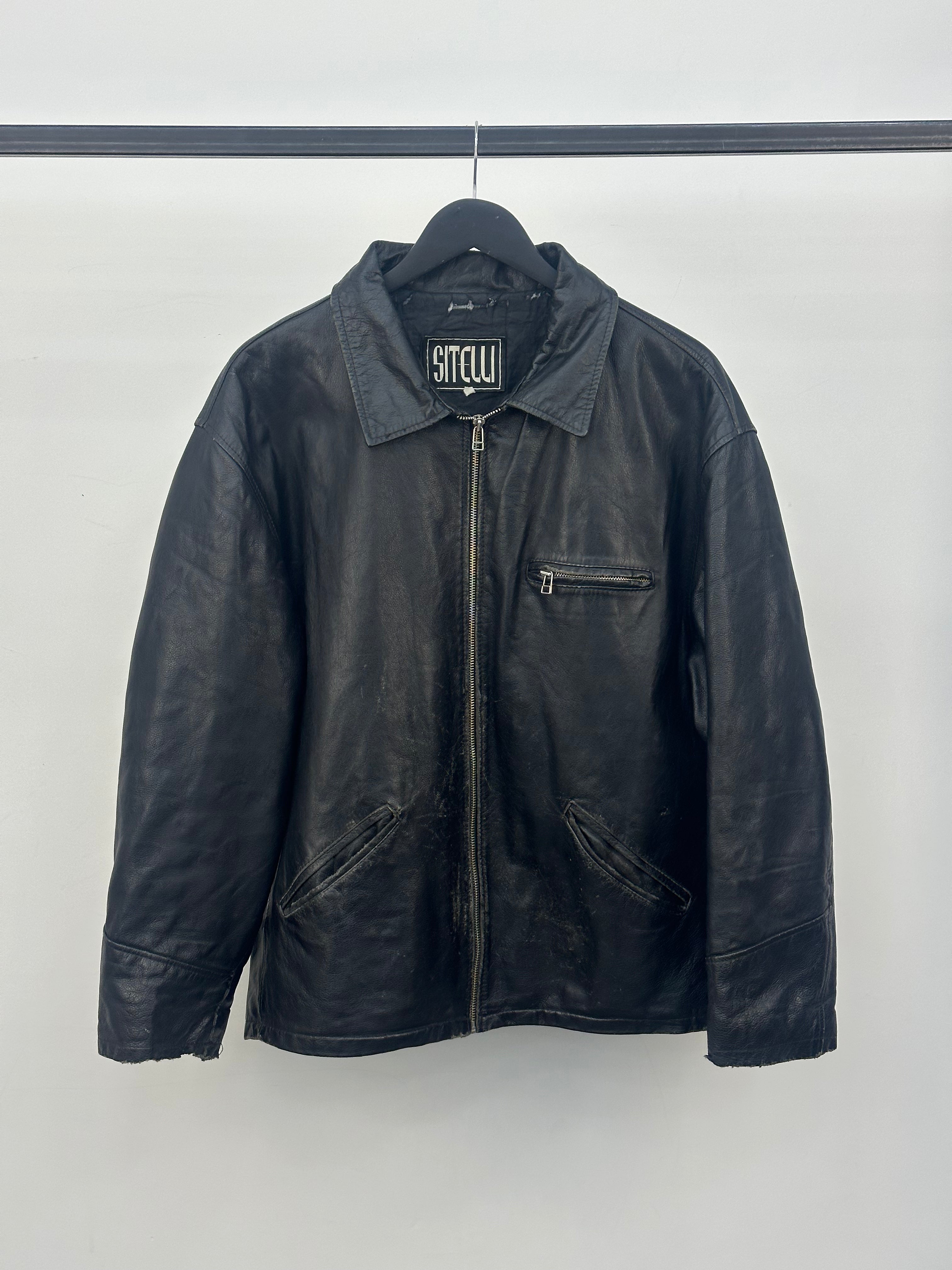 GIACCA IN PELLE TAGLIA: XL