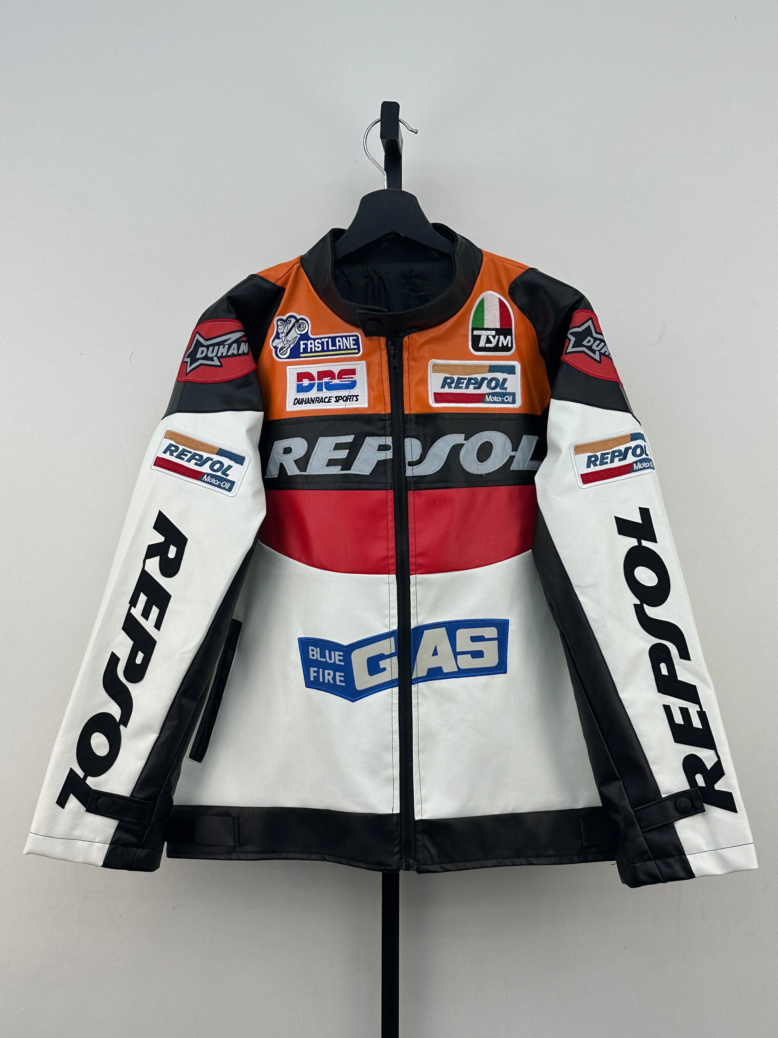 RACING JACKET ECOPELLE REPSOL: L