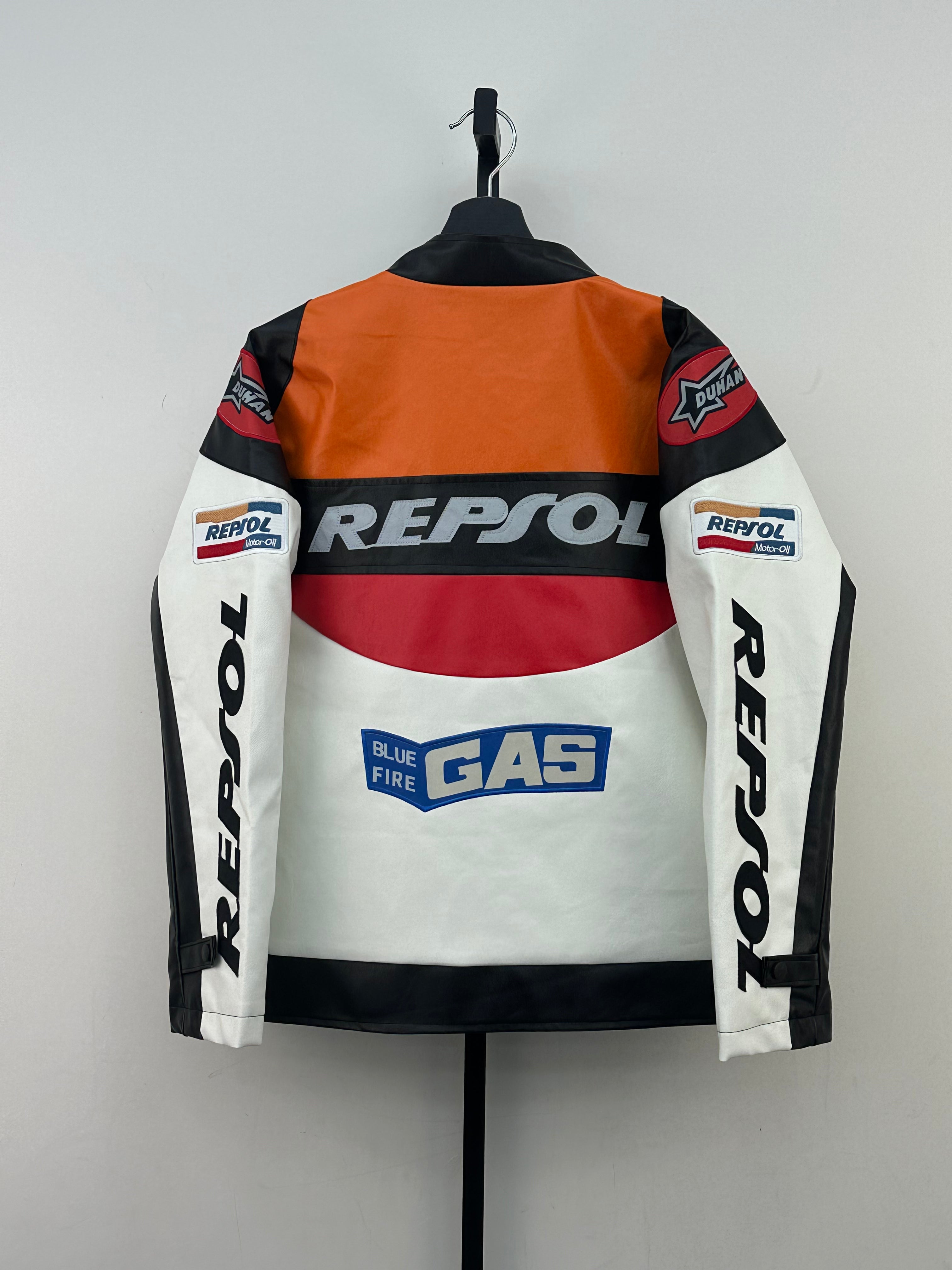 RACING JACKET ECOPELLE REPSOL: L