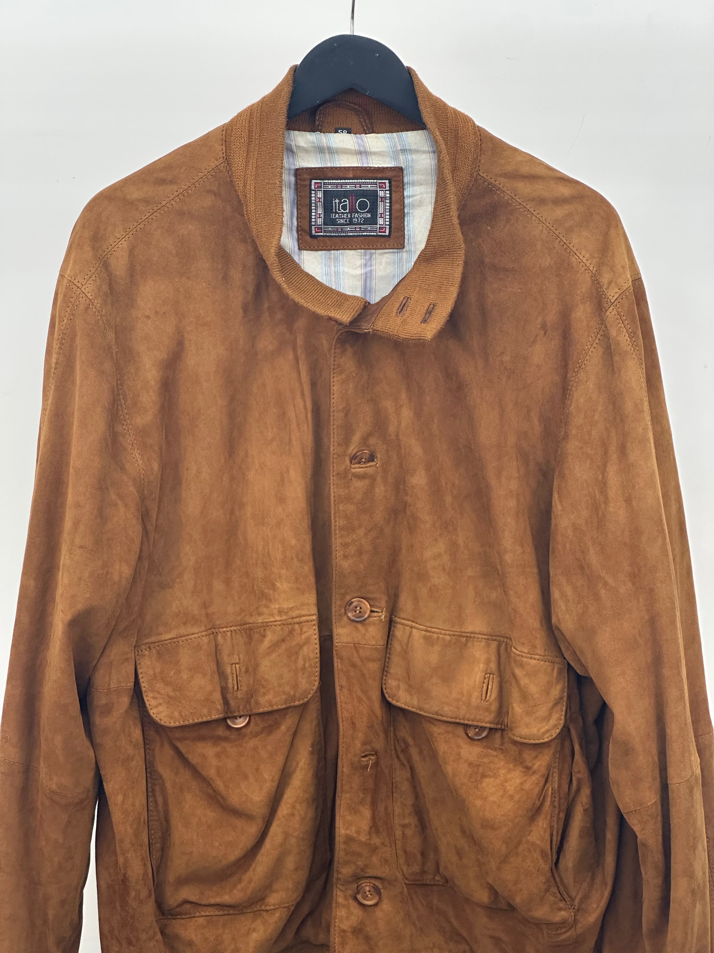 GIACCA IN PELLE TAGLIA: 58