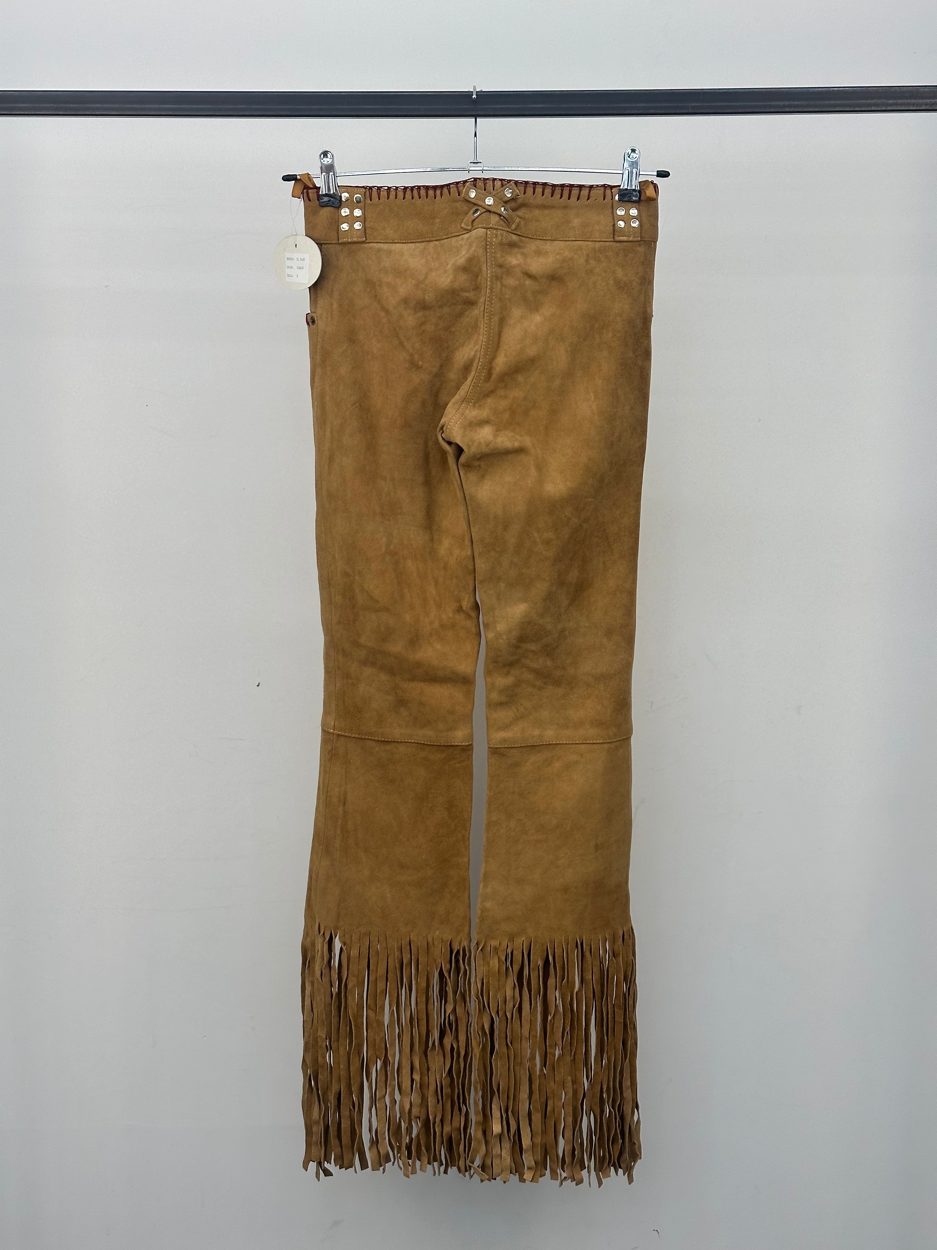 PANTALONE IN PELLE TAGLIA: M