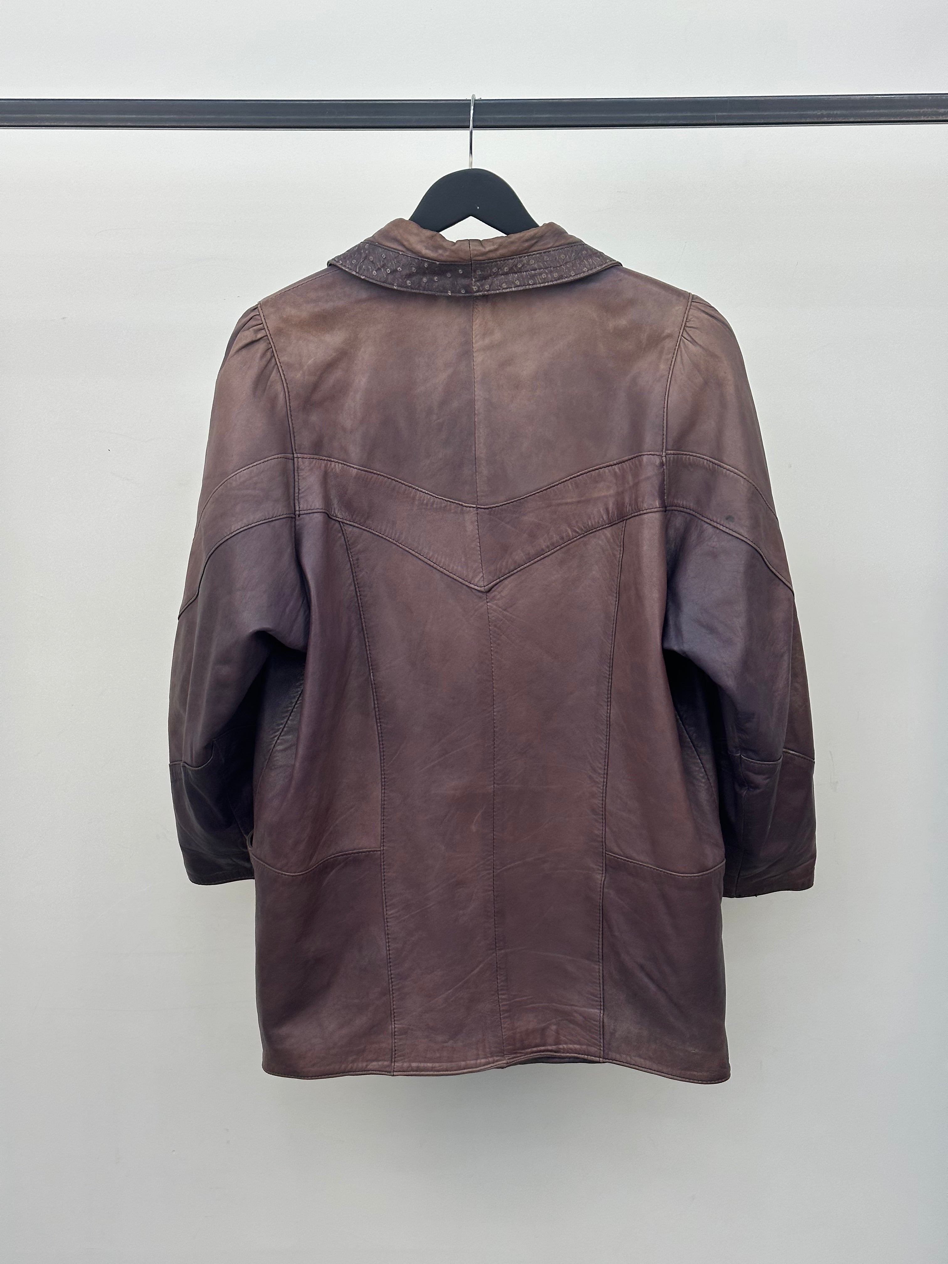 GIACCA IN PELLE TAGLIA: S