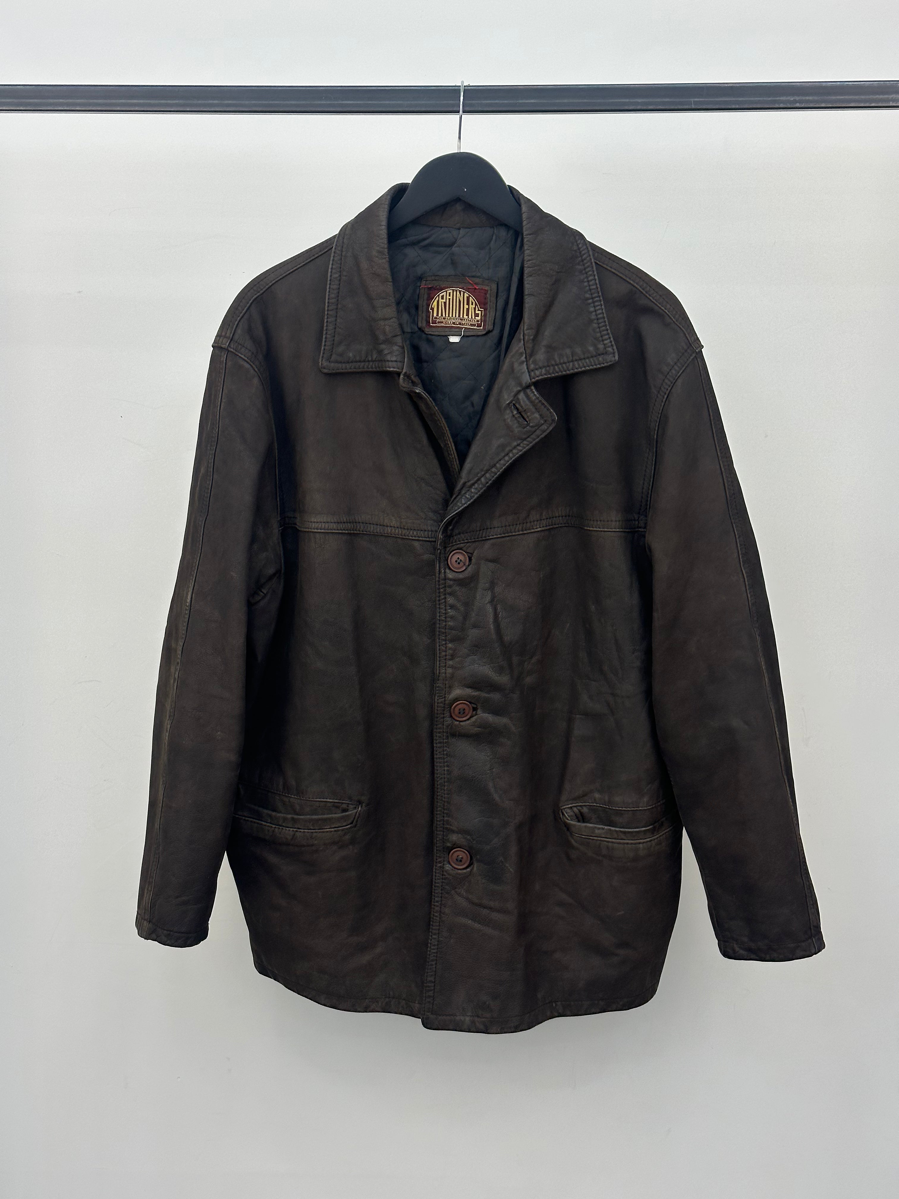 GIACCA IN PELLE TAGLIA: 2XL