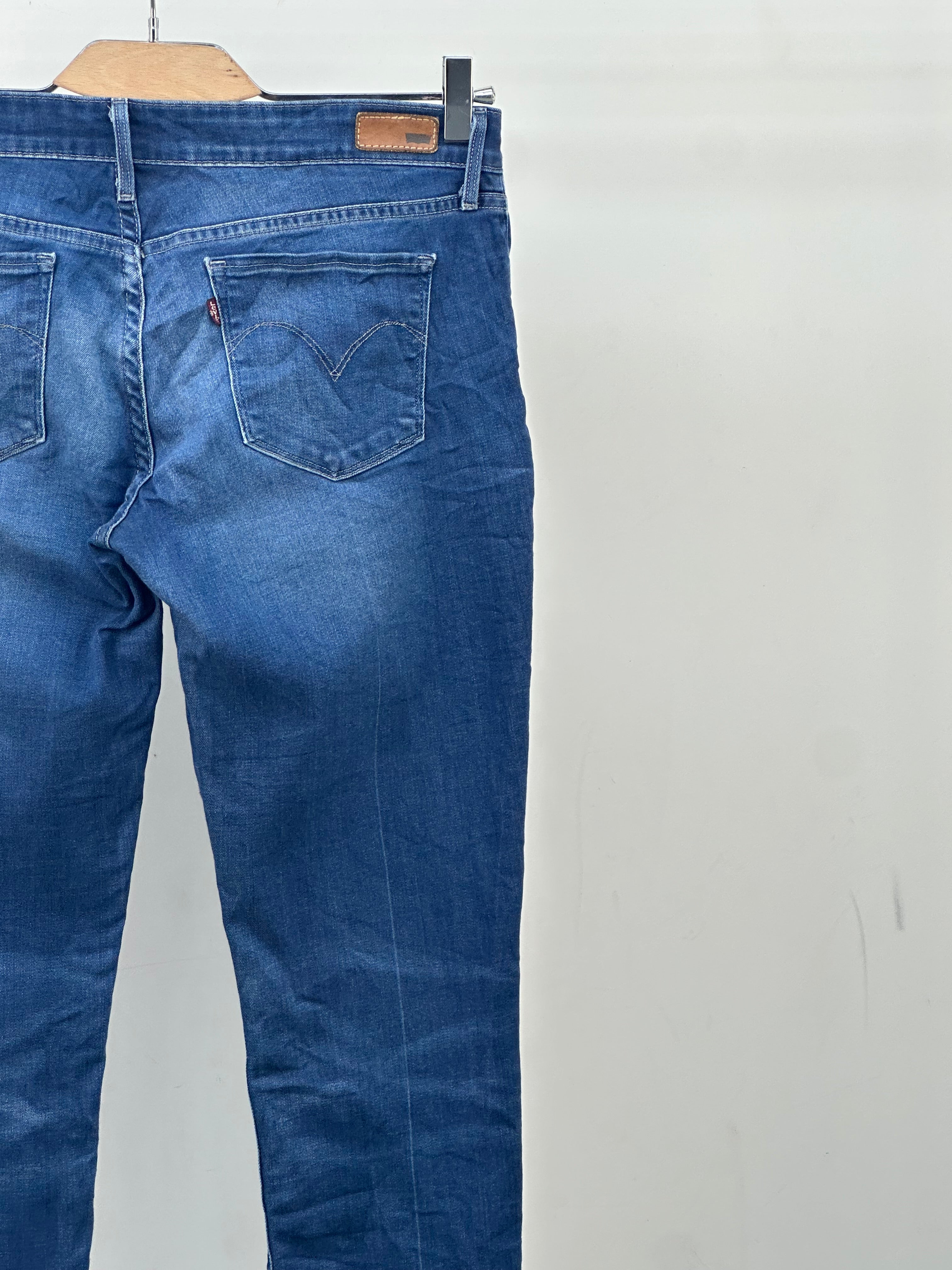 LEVI'S MID RISE SKINNY FIT: 44 ITA = W30 L32