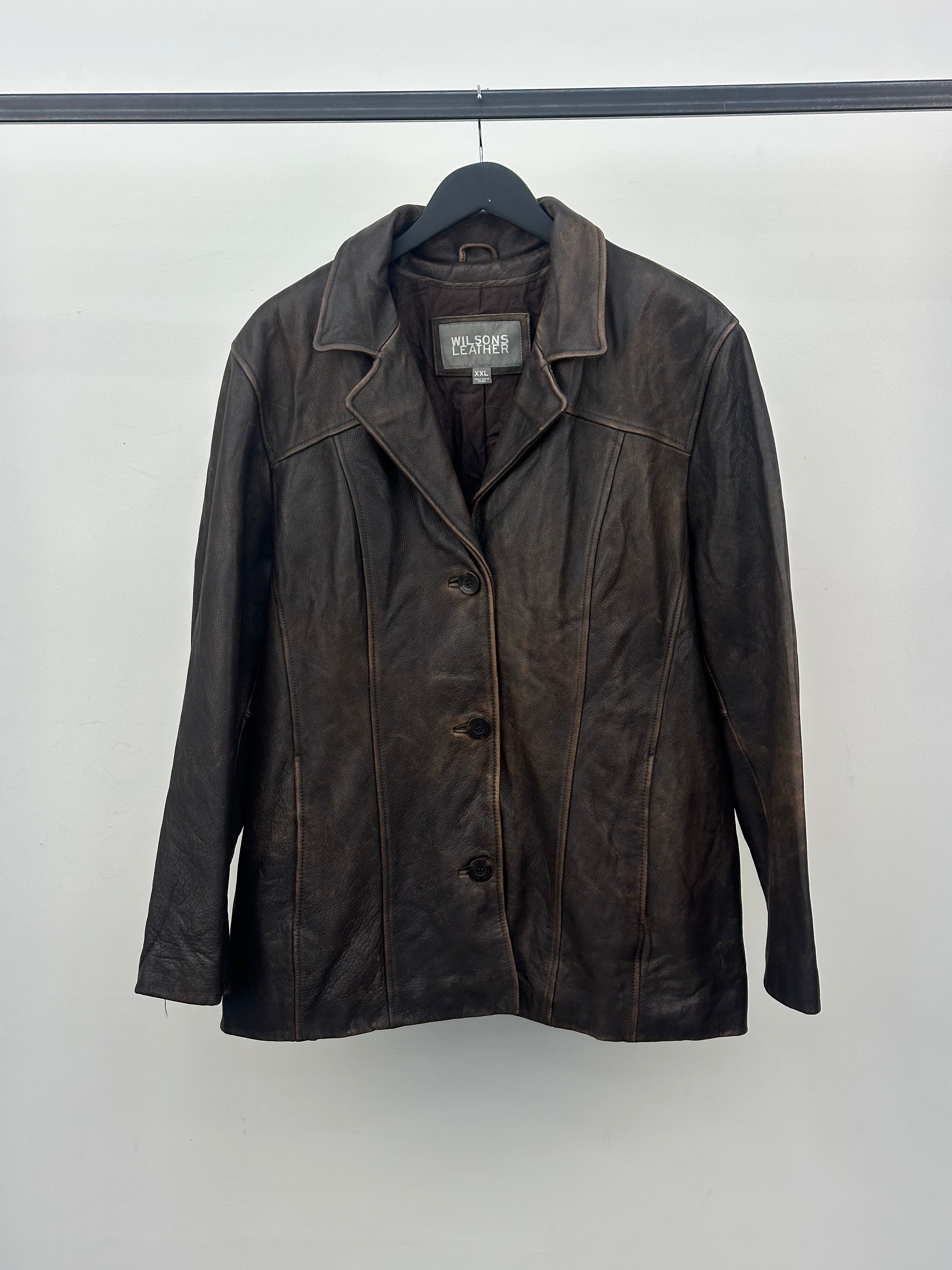 GIACCA IN PELLE TAGLIA: 2XL