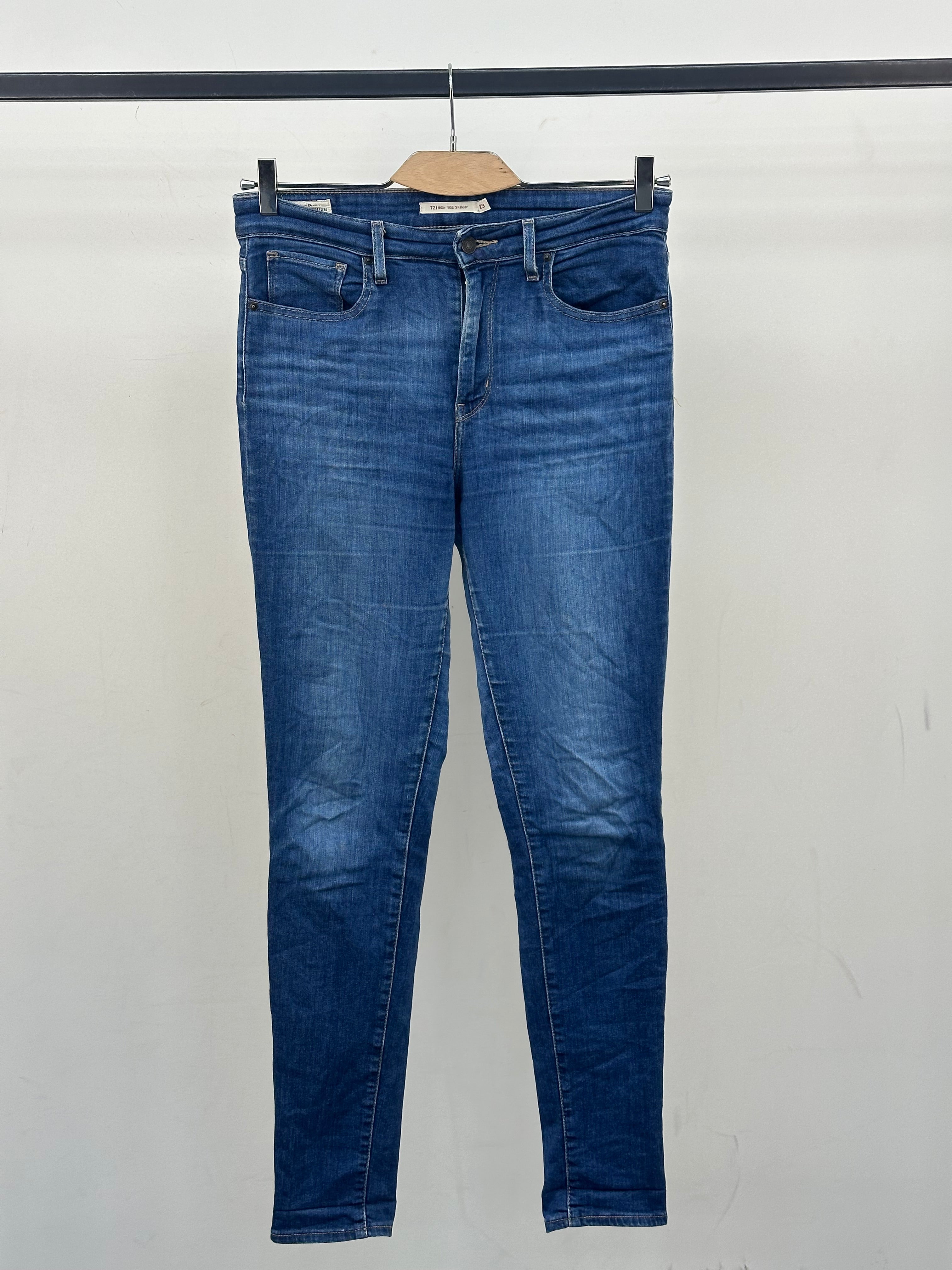 LEVI'S 721 HIGH RISE SKINNY: 43 ITA = W29 L32