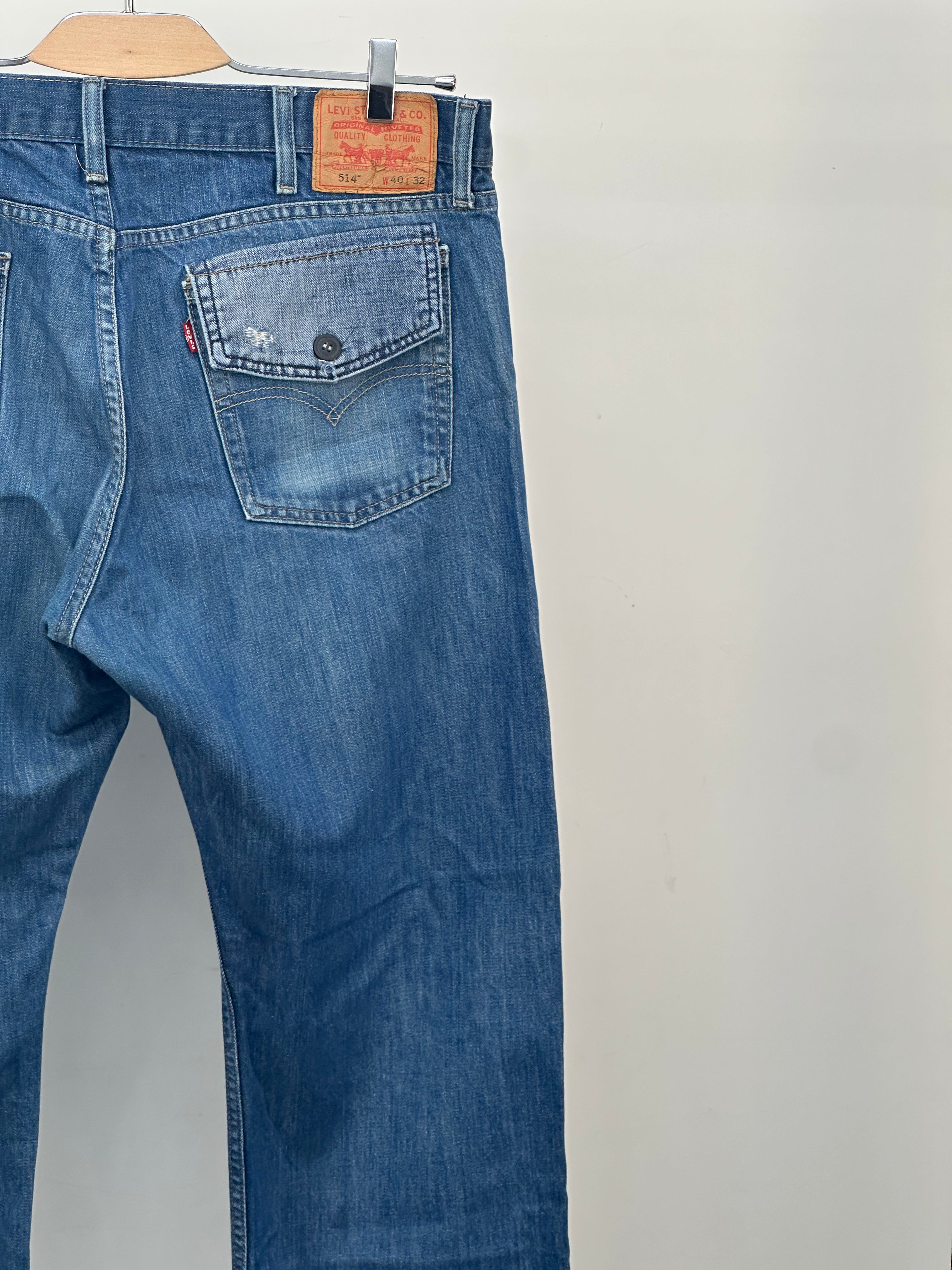 LEVI'S 514 SLIM FIT TAGLIA: 54 ITA = W40 L32