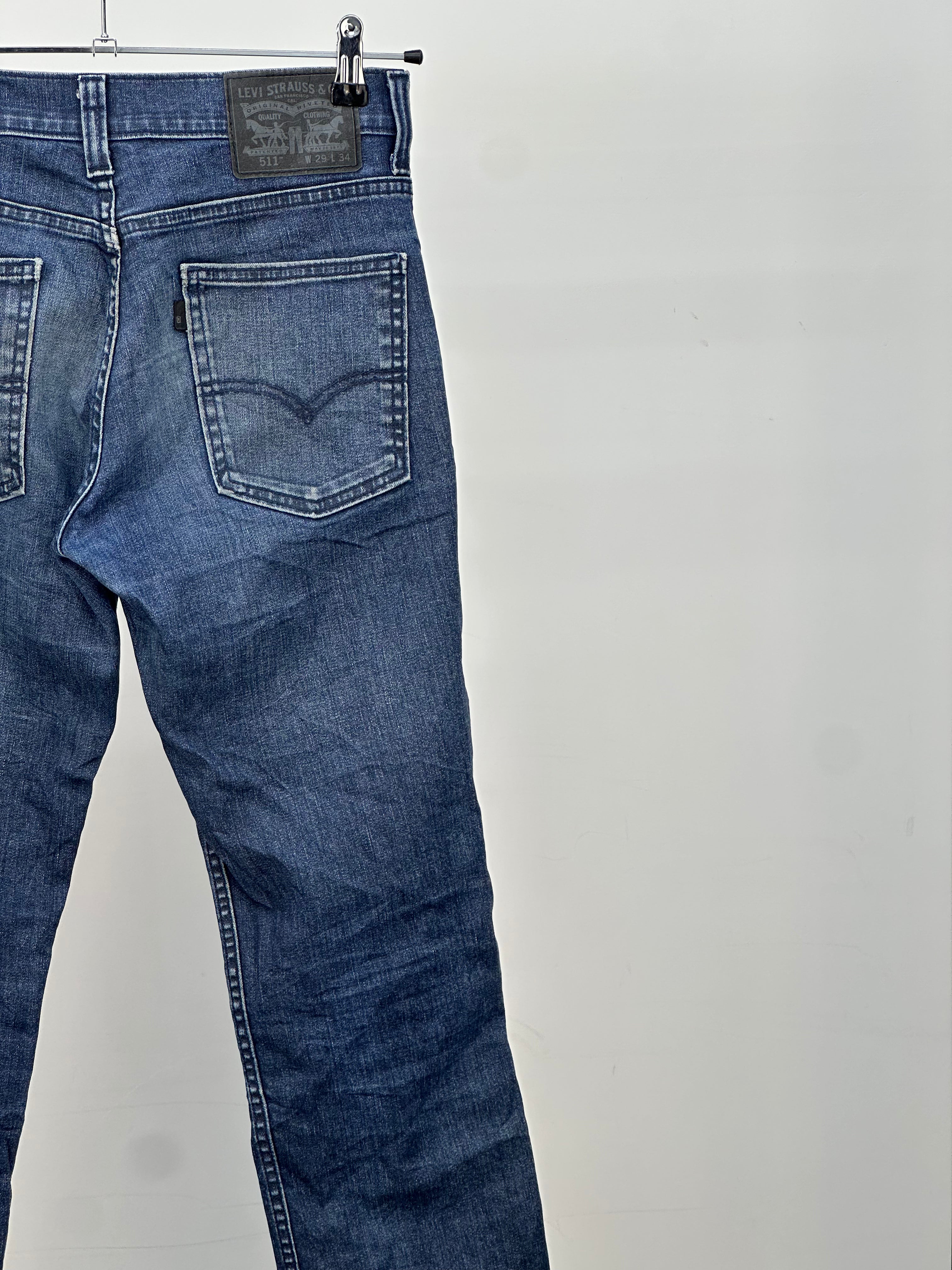 LEVI'S 511 SLIM FIT TAGLIA : 43 ITA = W29