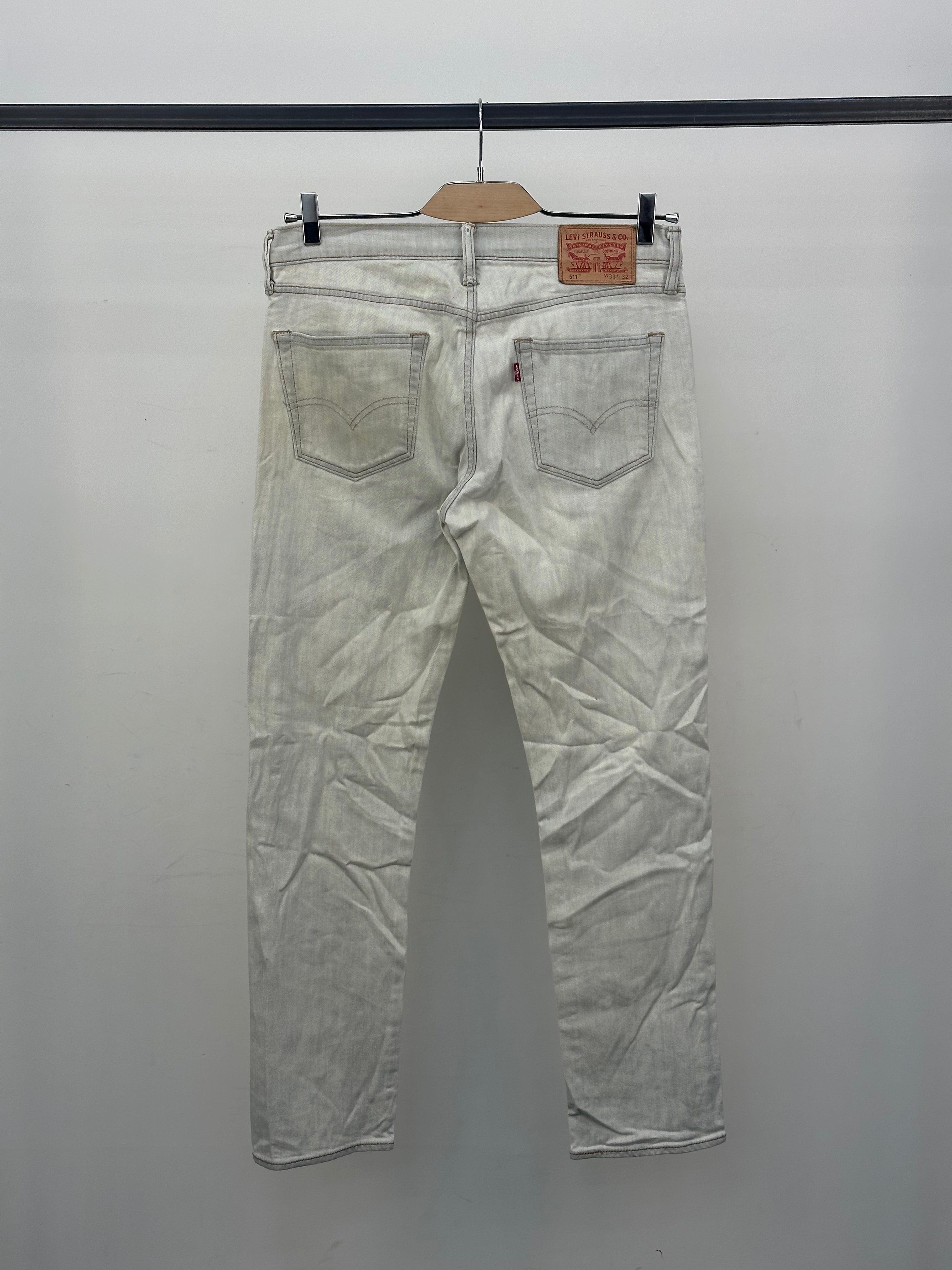 LEVI'S 511 SLIM FIT TAGLIA: 47 ITA = W33 L32