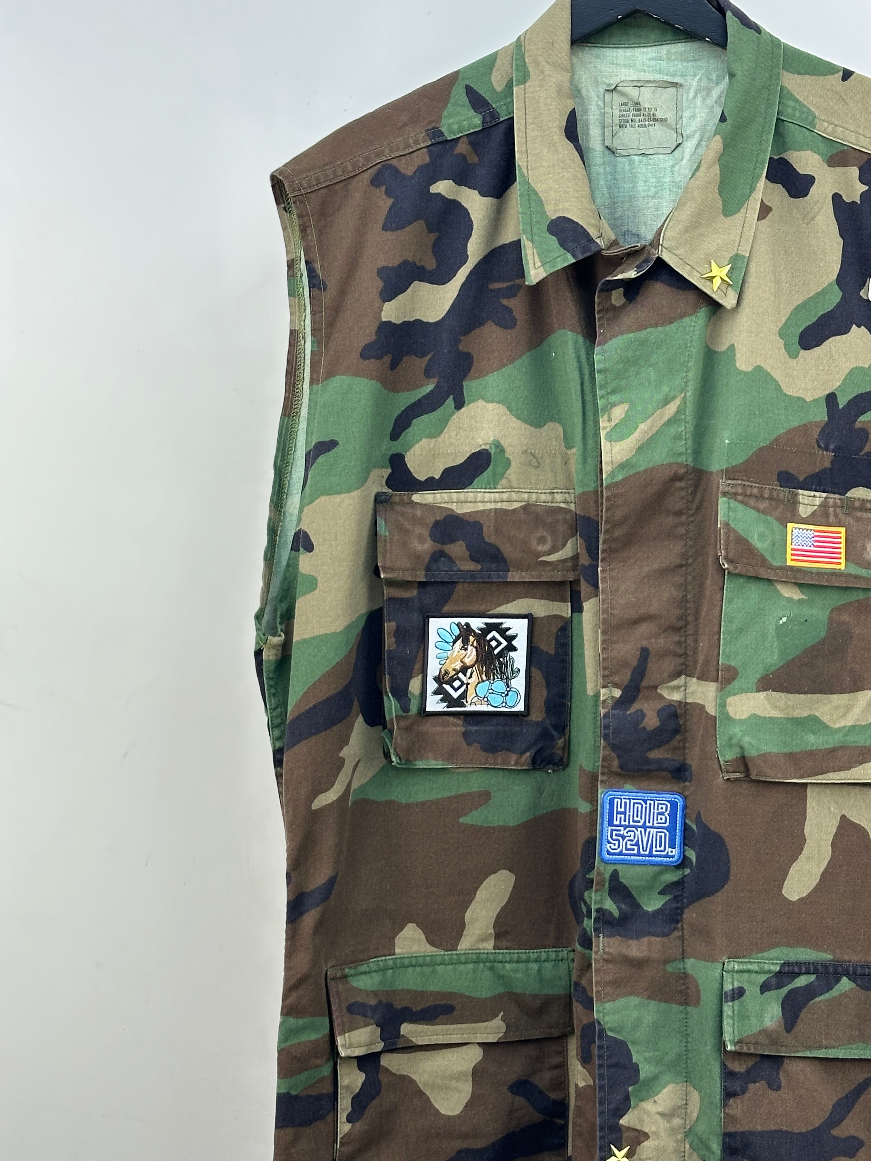 FIELD JACKET U.S ARMY VINTAGE TAGLIA: L