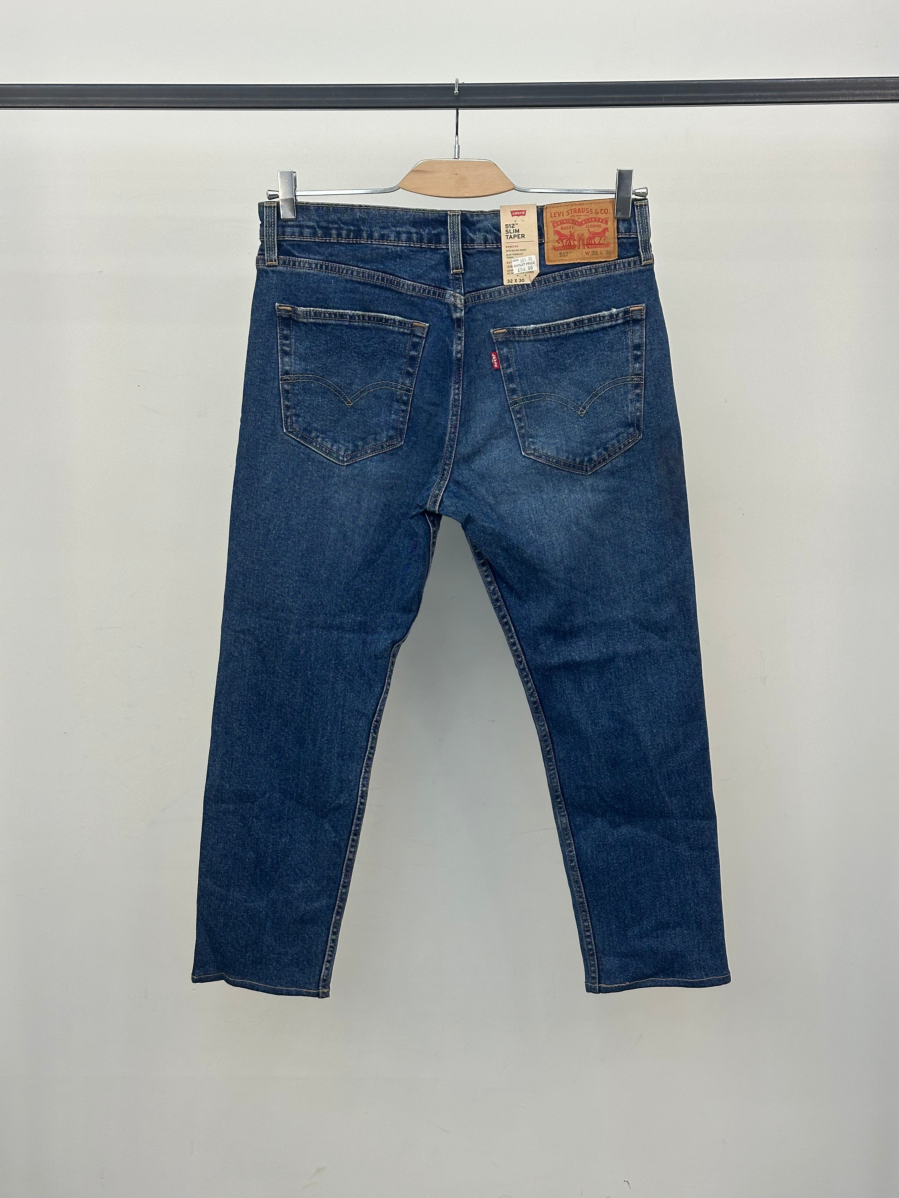 LEVI'S 512 SLIM FIT TAGLIA: 46 ITA = W32 L30