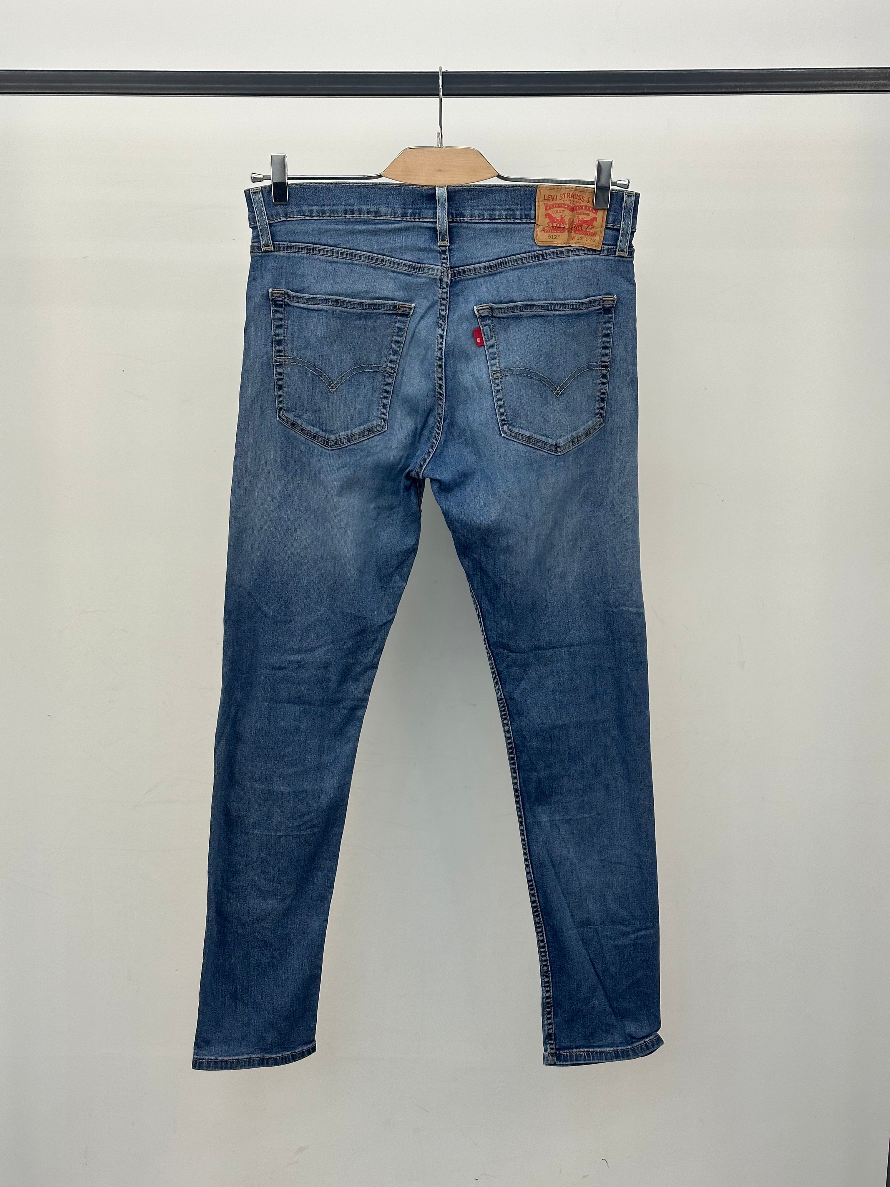 LEVI'S 512 SLIM FIT TAGLIA: 46 ITA = W32 L32