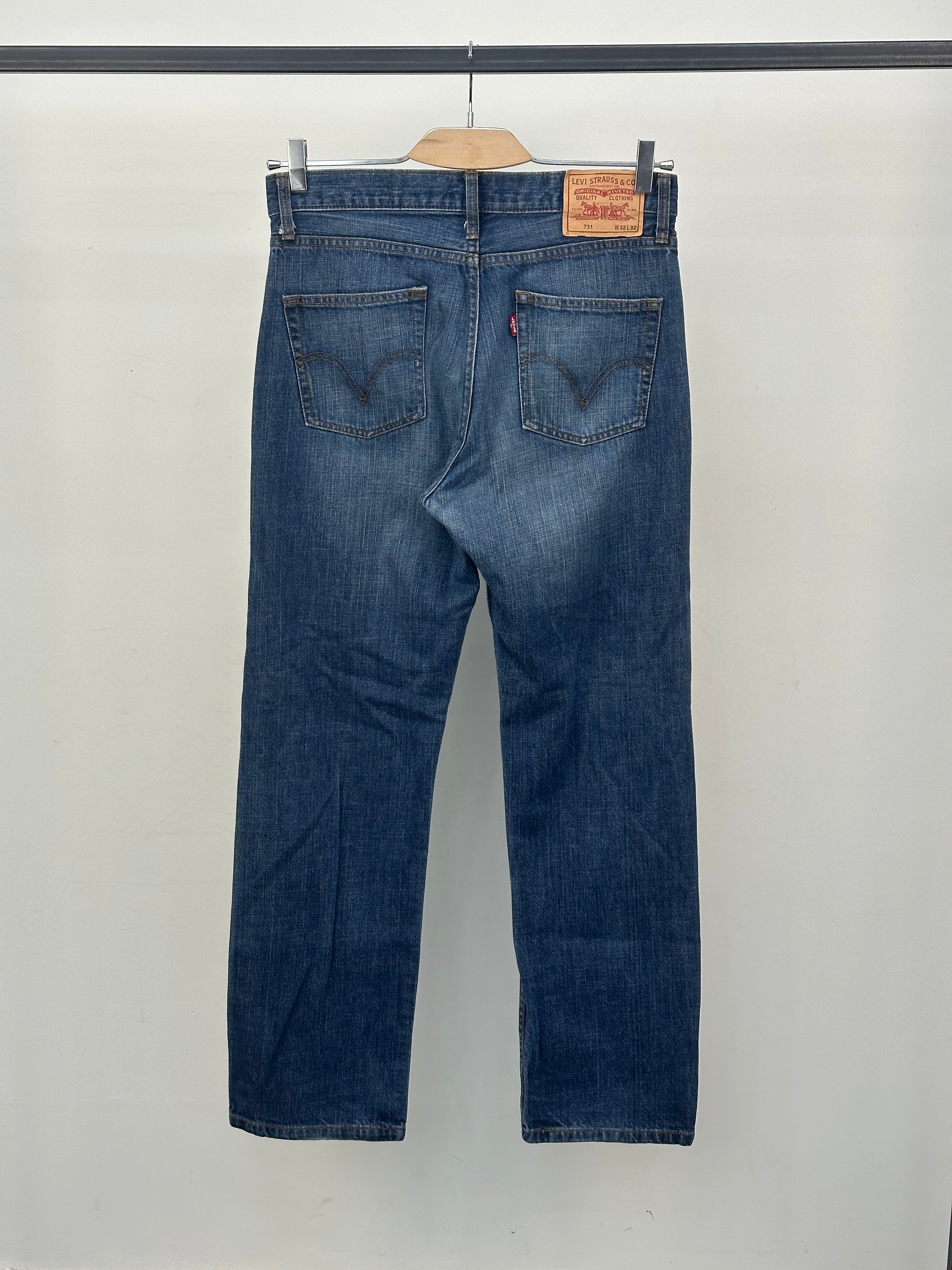 LEVI'S 751 SLIM FIT TAGLIA: 46 ITA = W32 L32
