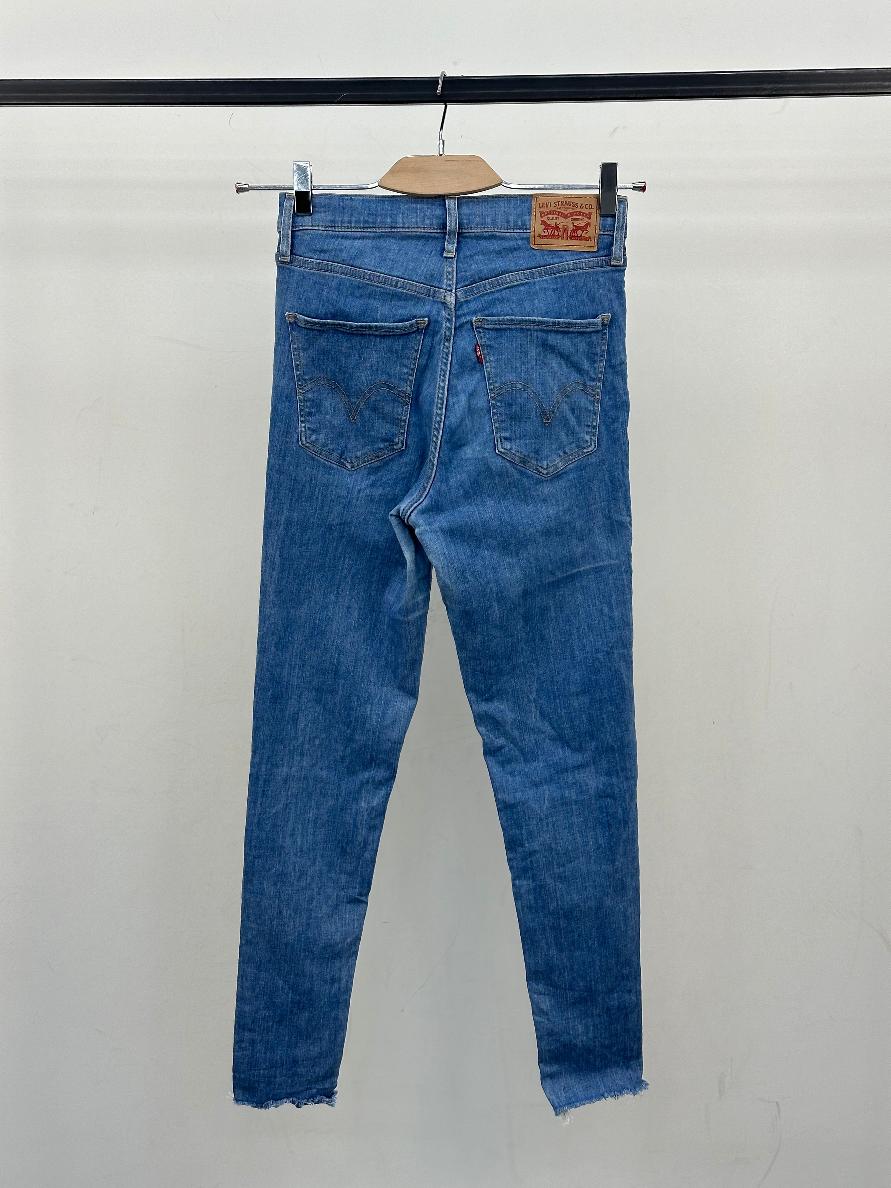LEVI'S MILE HIGH SUPE SKINNY FIT: 42 ITA = W28 L30
