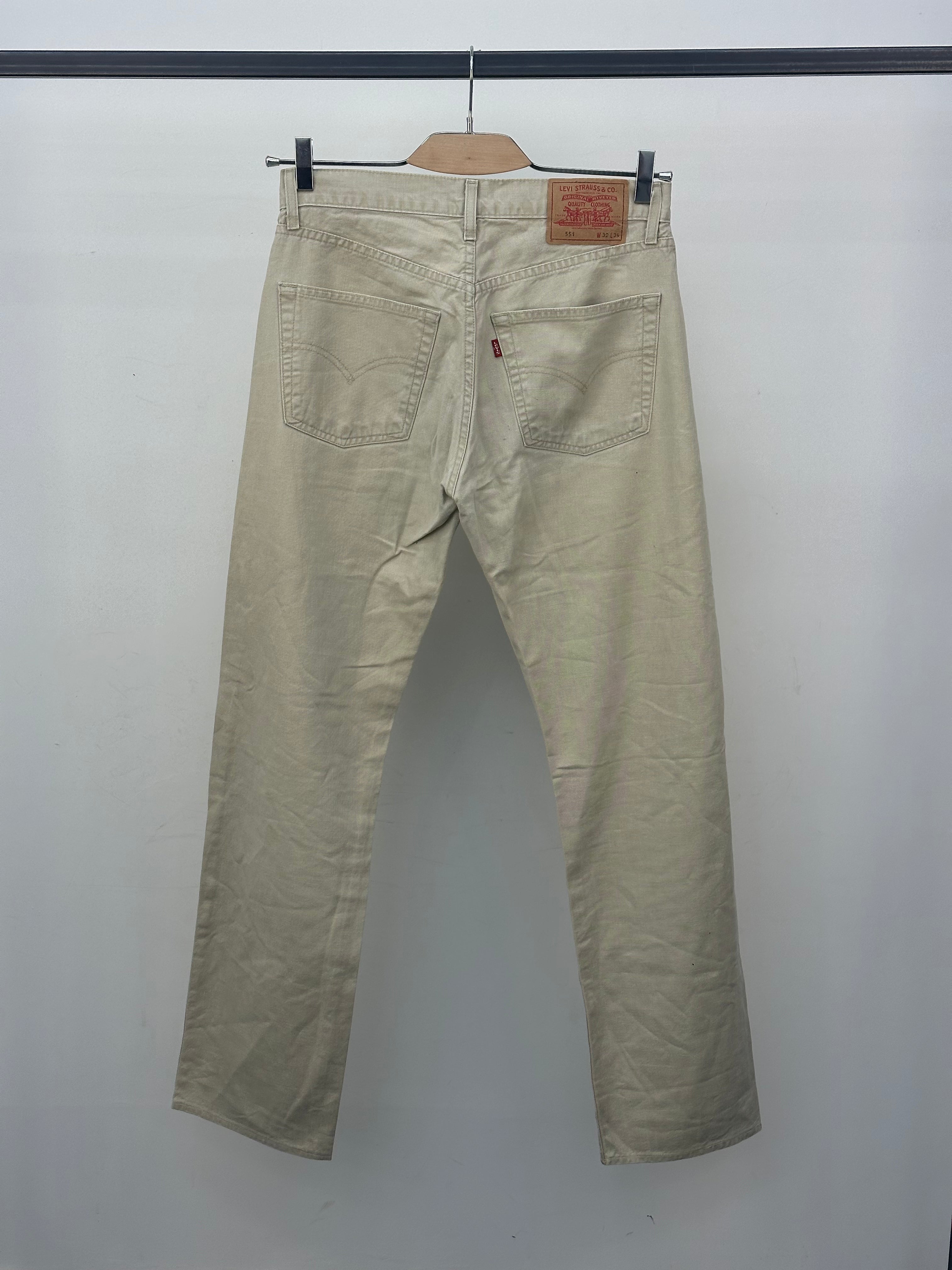 LEVI'S 551 RELAXED FIT TAGLIA: 46 ITA = W32 L34