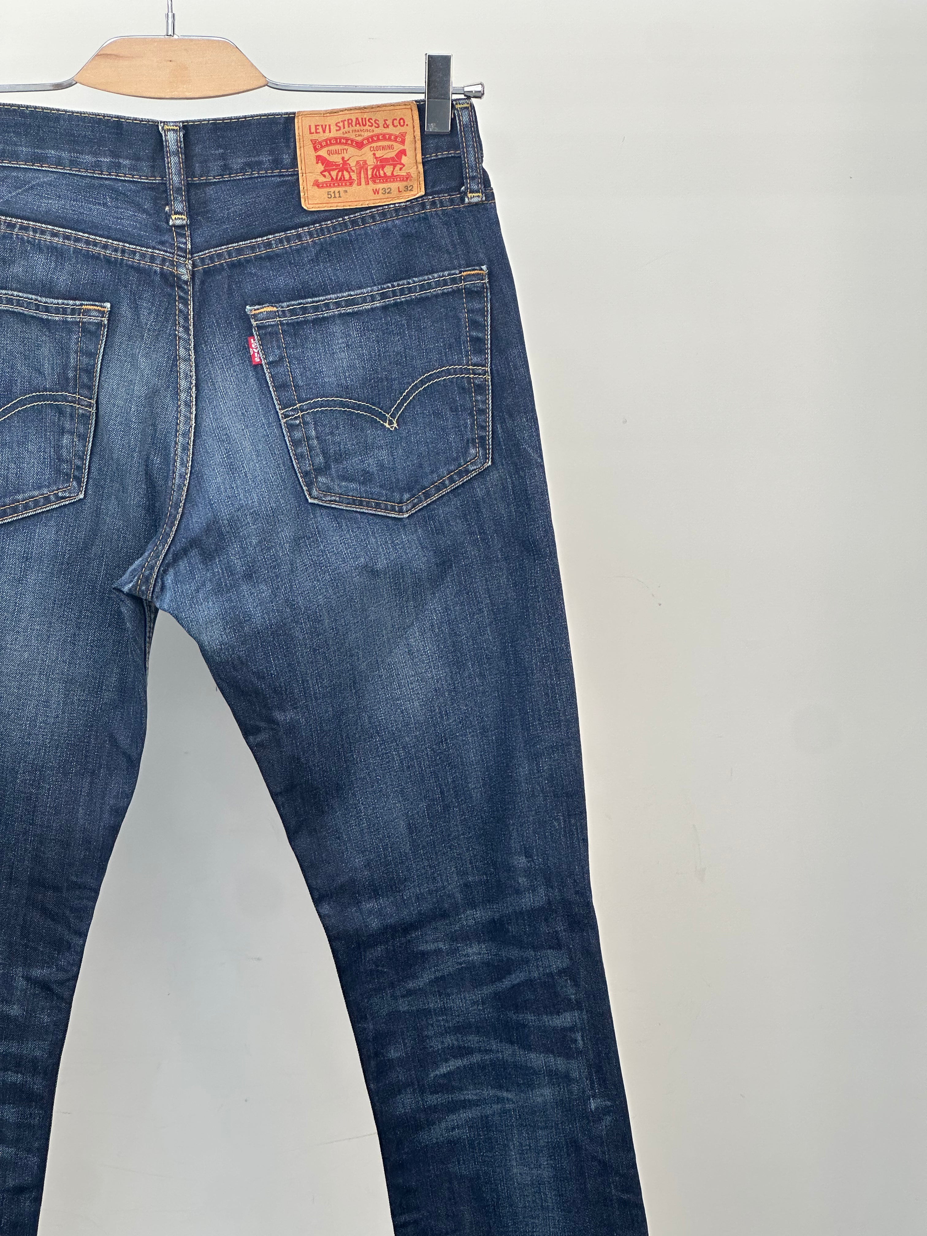 LEVI'S 511 SLIM FIT TAGLIA: 46 ITA = W32 L32