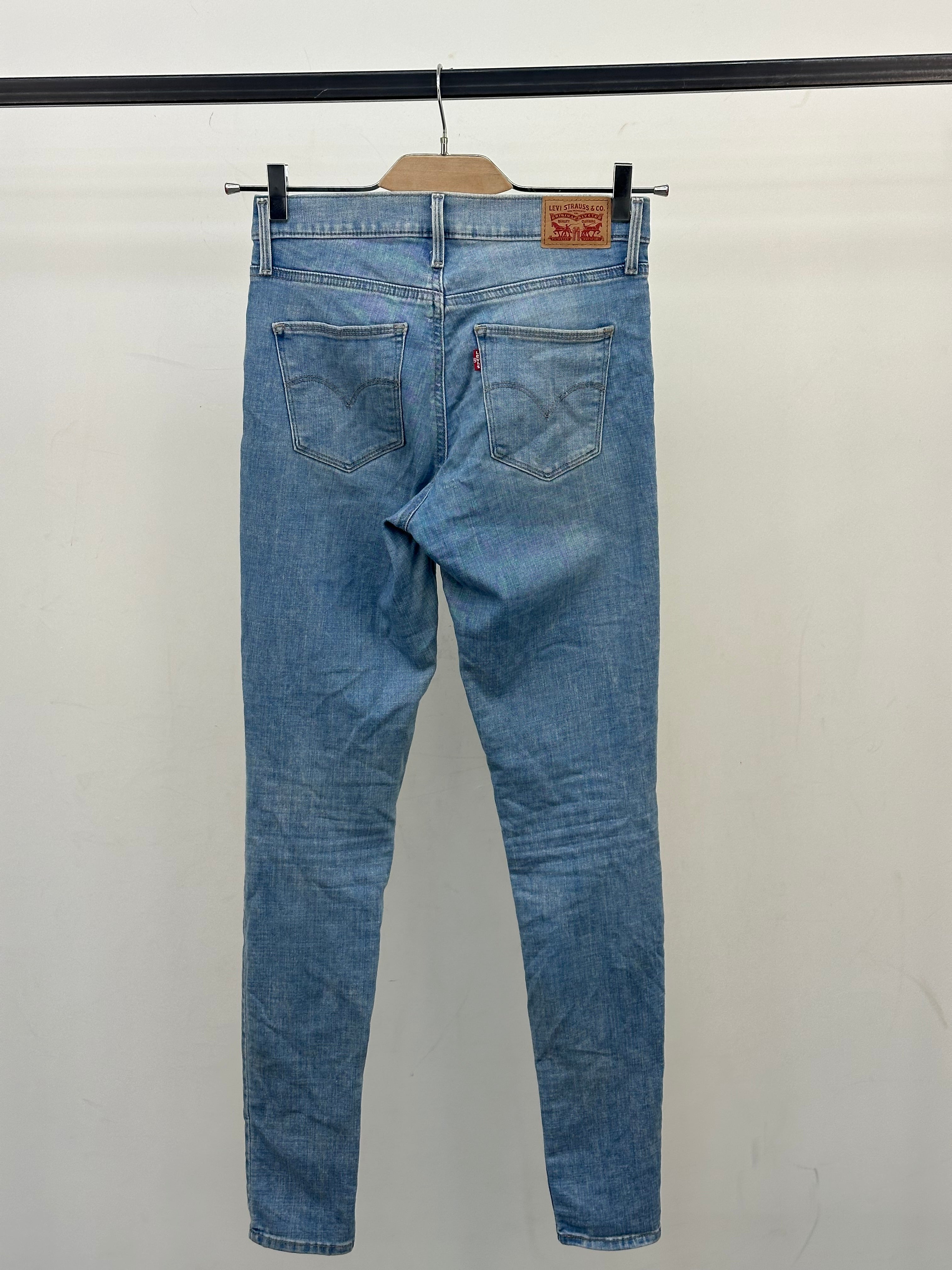 LEVI'S SLIMMING SUPER SKINNY FIT: 42 ITA = W28 L32