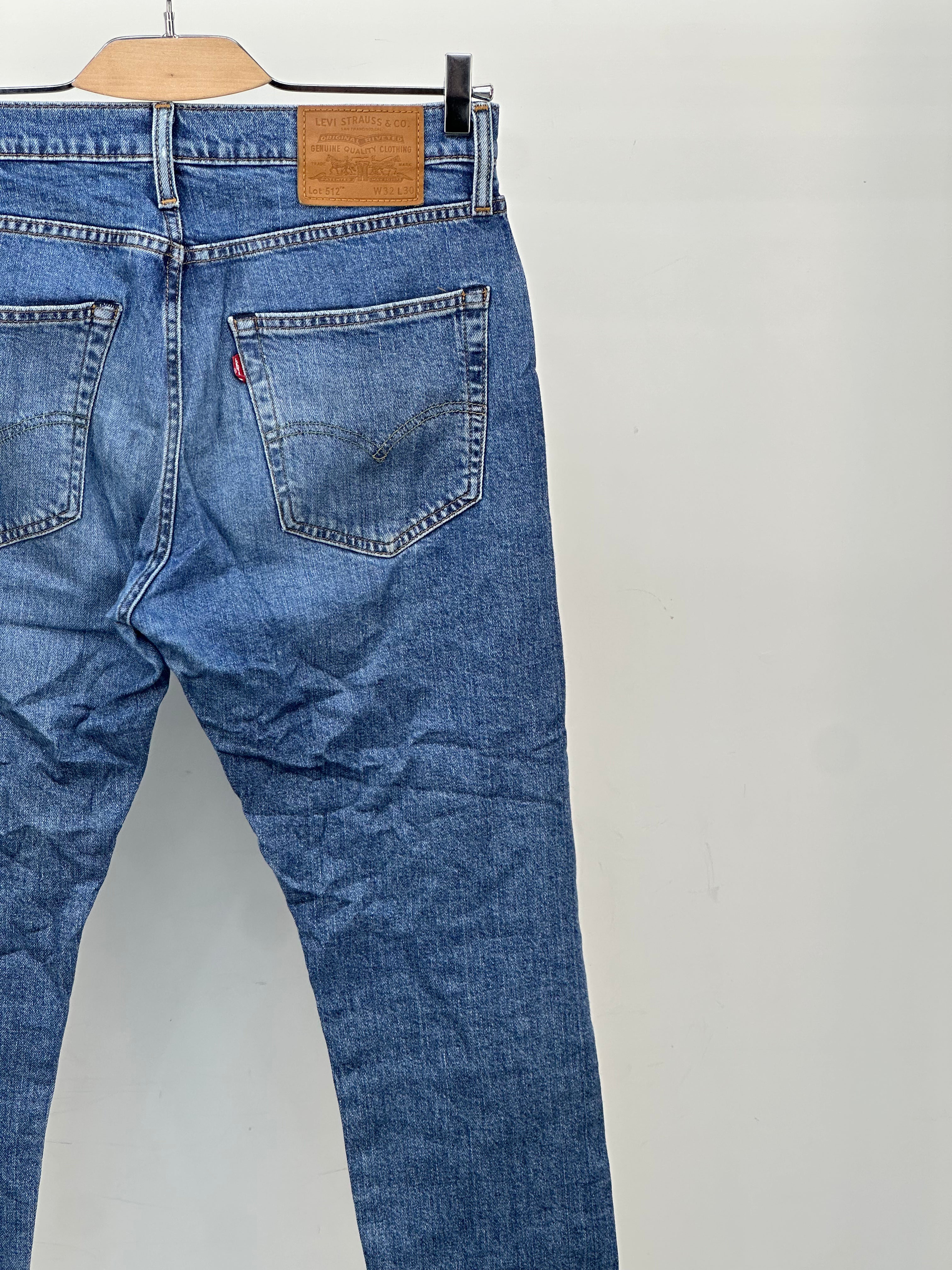 LEVI'S 512 SLIM FIT TAGLIA: 46 ITA = W32 L30