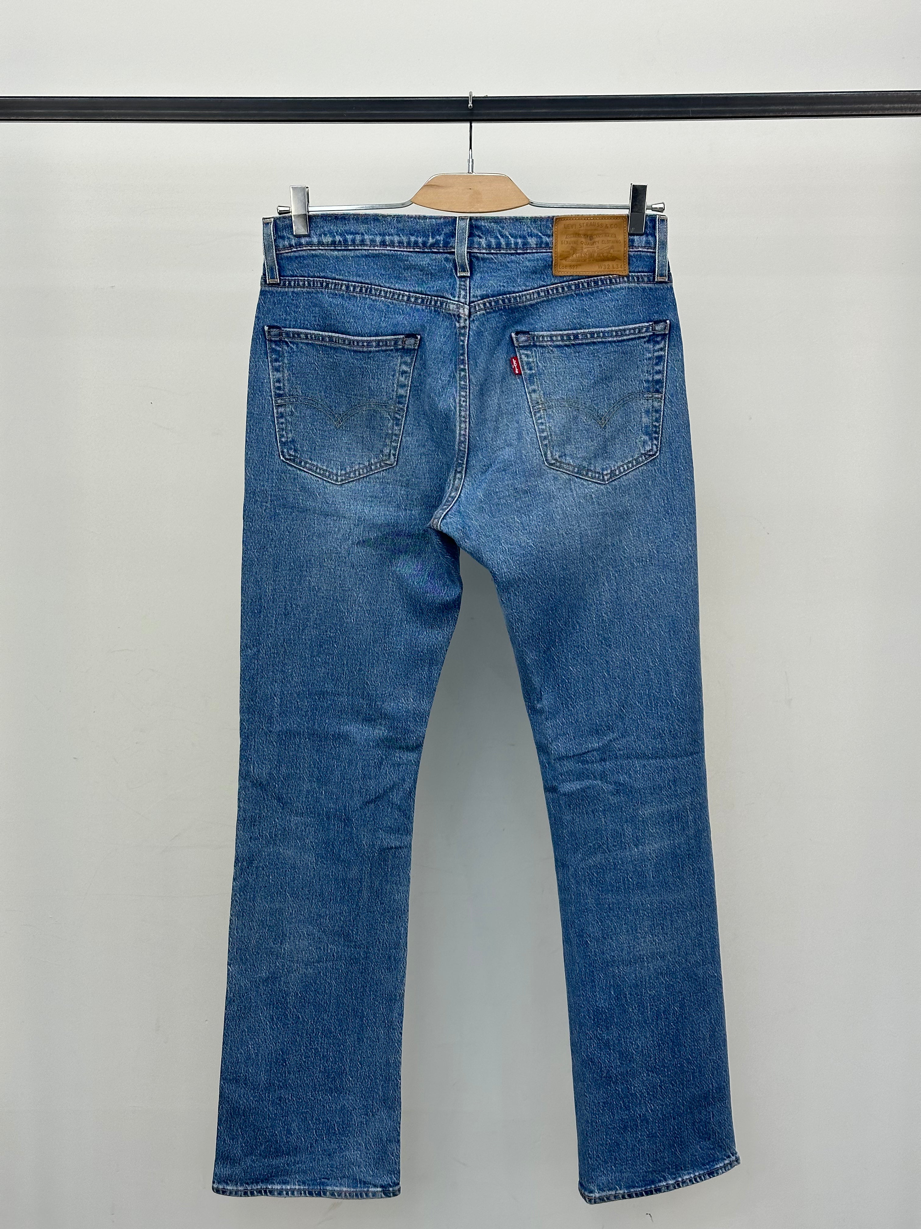 LEVI'S 527 BOOTCUT FIT TAGLIA: 46 ITA = W32 L34