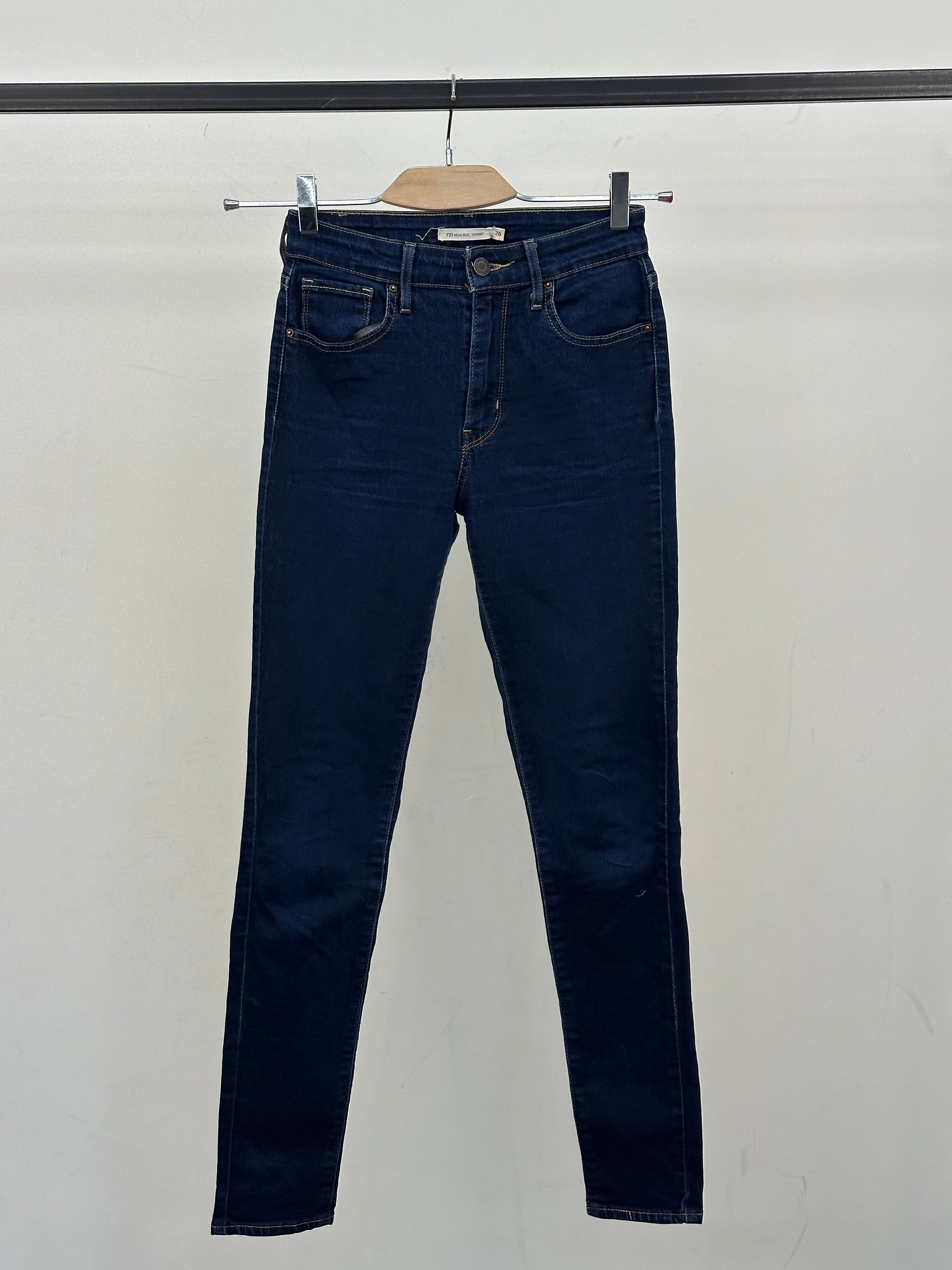 LEVI'S 721 HIGH RISE SKINNY FIT: 40 ITA = W26 L30