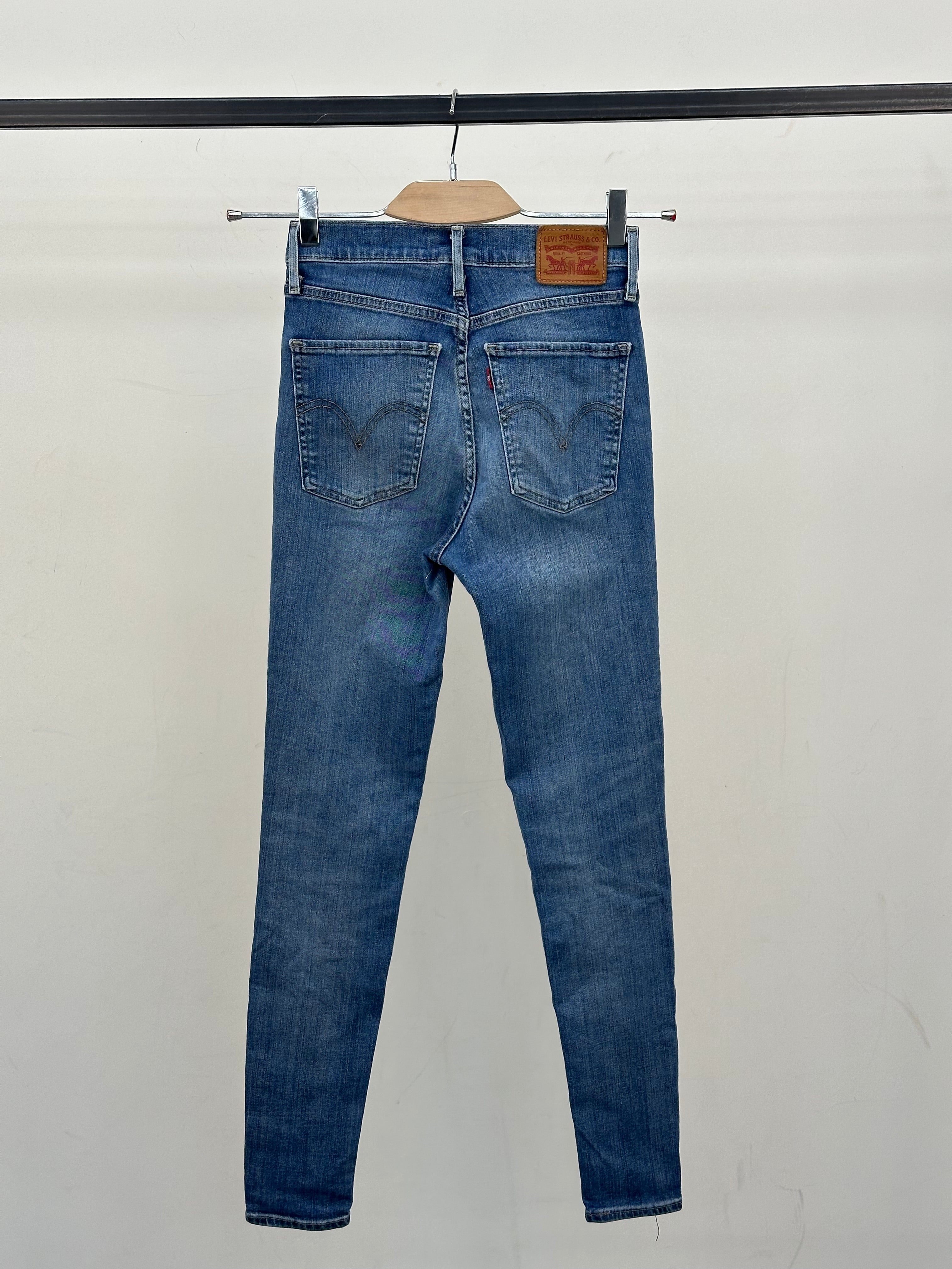 LEVI'S MILE HIGH SUPER SKINNY FIT: 40 ITA = W26 L30