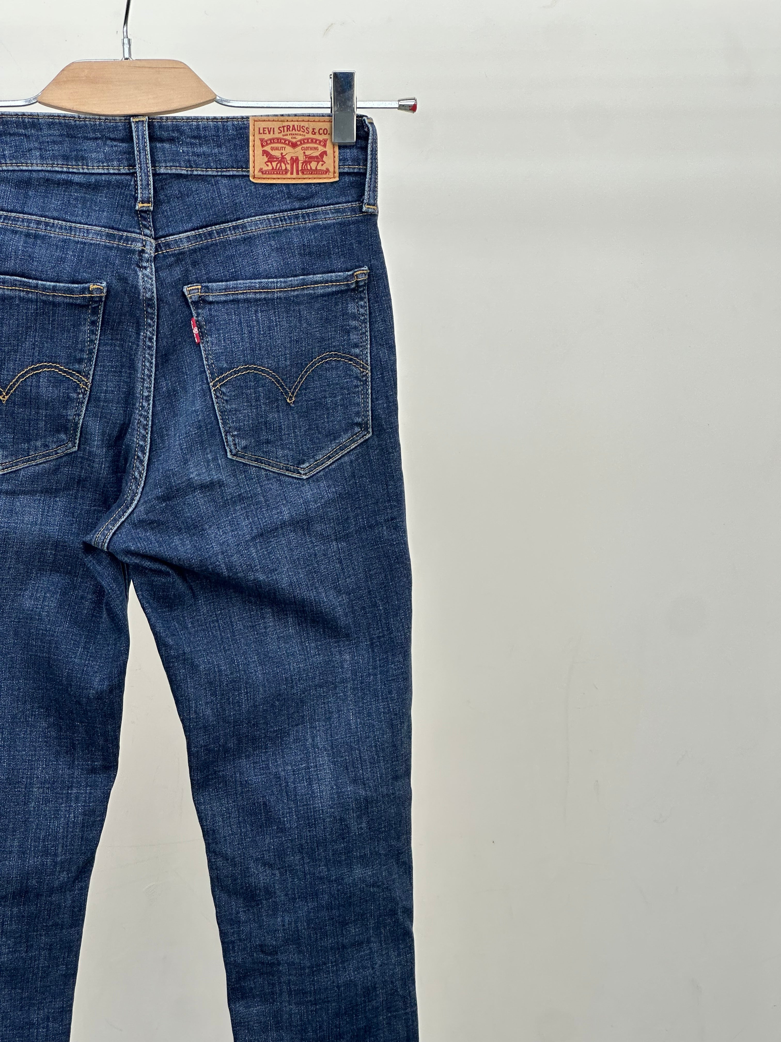 LEVI'S 721 HIGH RISE SKINNY FIT TAGLIA: 39 ITA = W25 L28