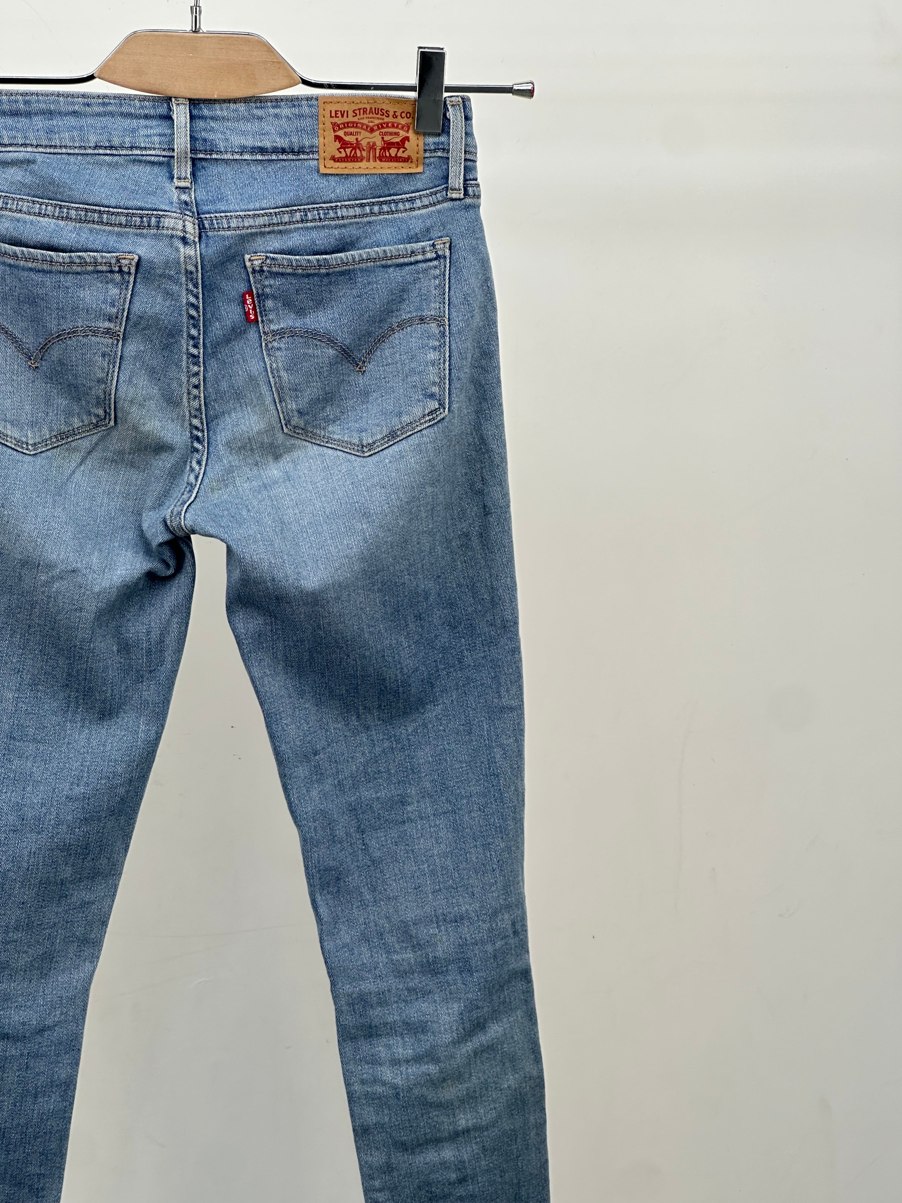 LEVI'S 711 SKINNY FIT TAGLIA: 39 ITA = W25