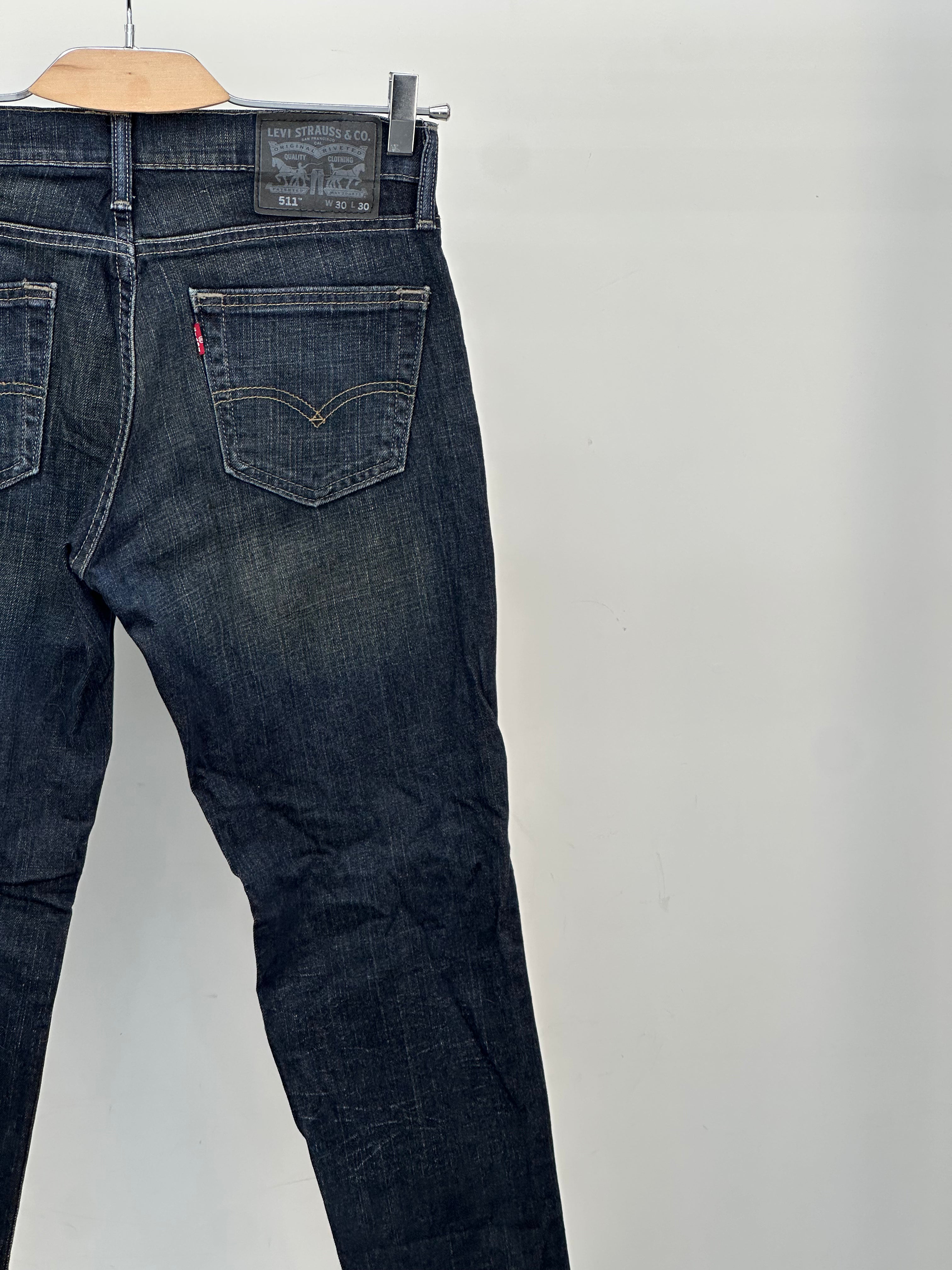 LEVI'S 511 SLIM FIT TAGLIA: 44 ITA = W30 L30