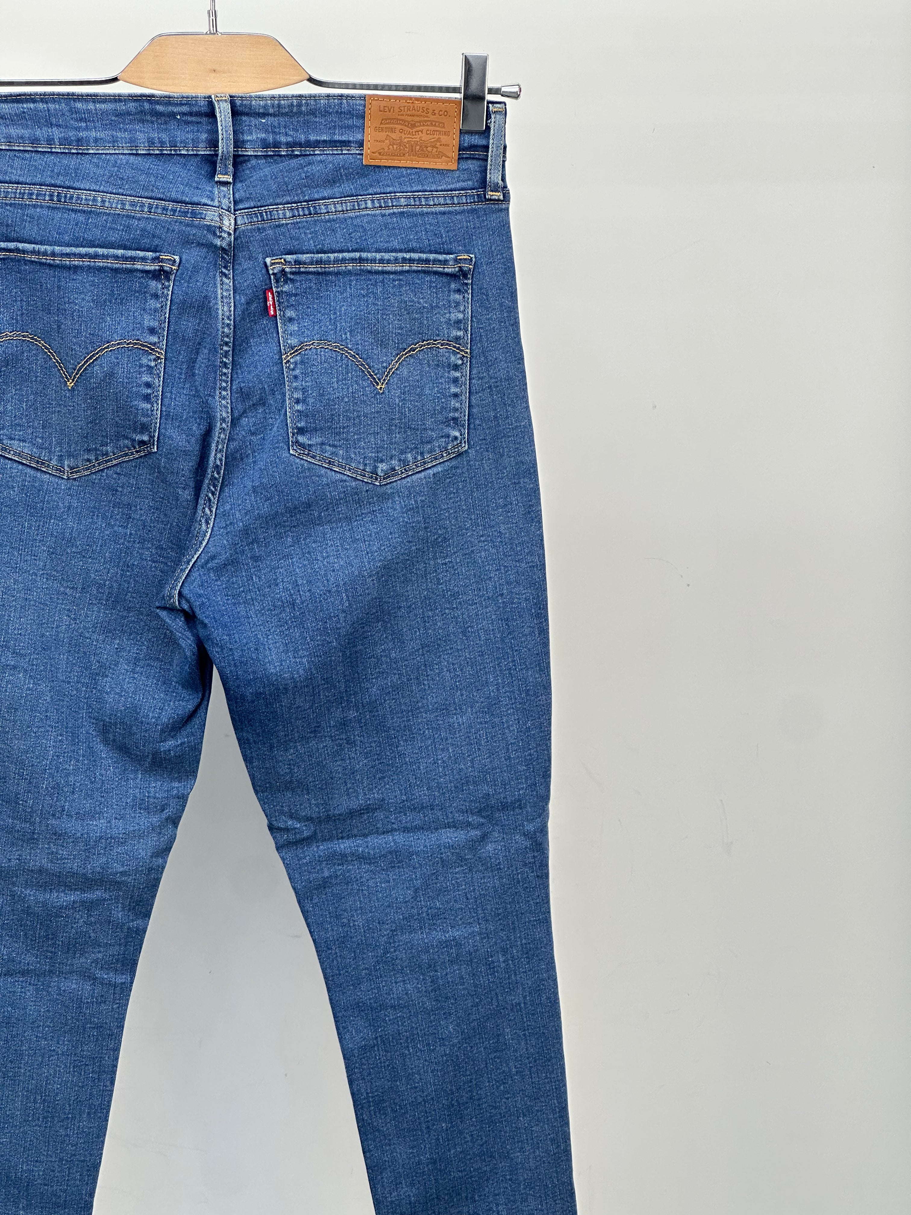 LEVI'S 721 HIGHT RISE SKINNY TAGLIA: 44 ITA = W30 L28