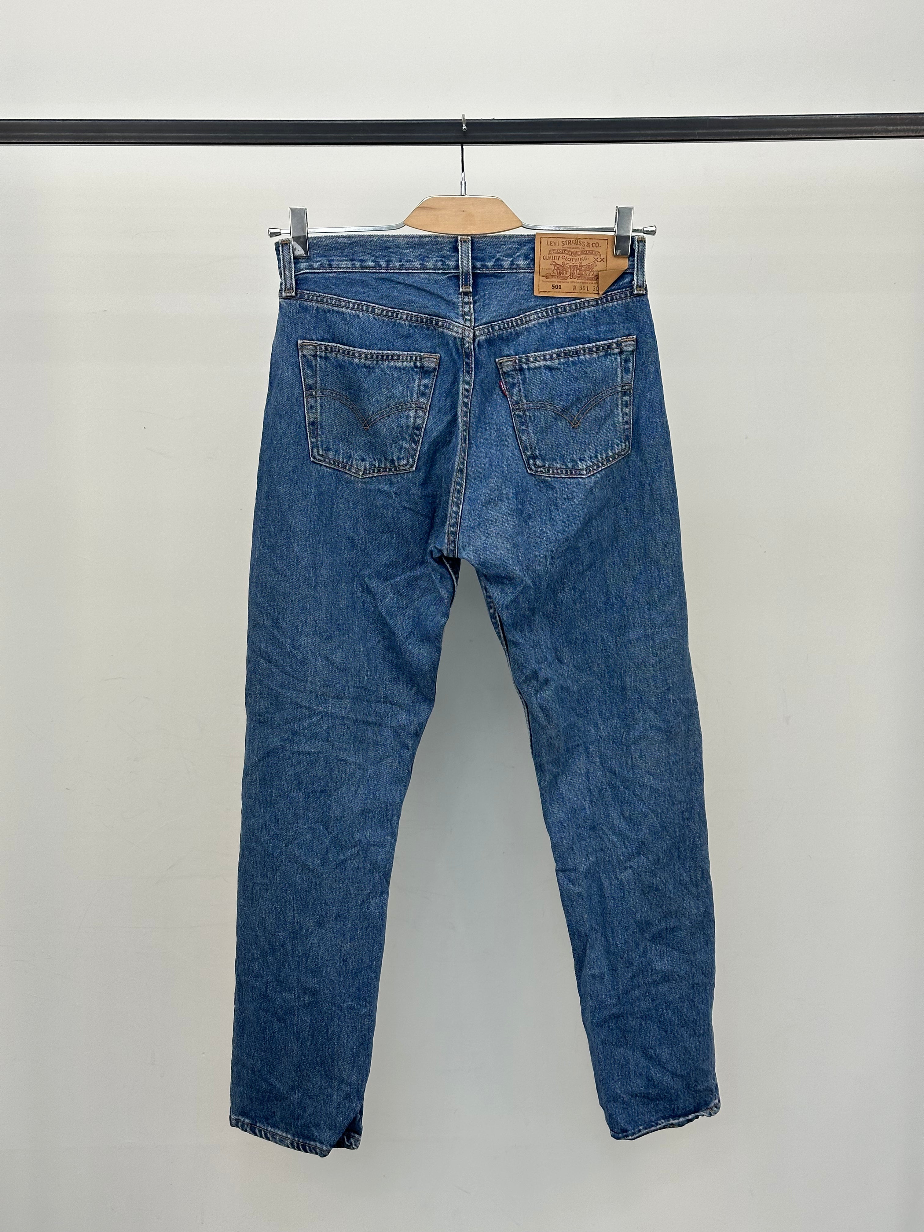 LEVI'S 501 REGULAR FIT TAGLIA: 44 ITA = W30 L30