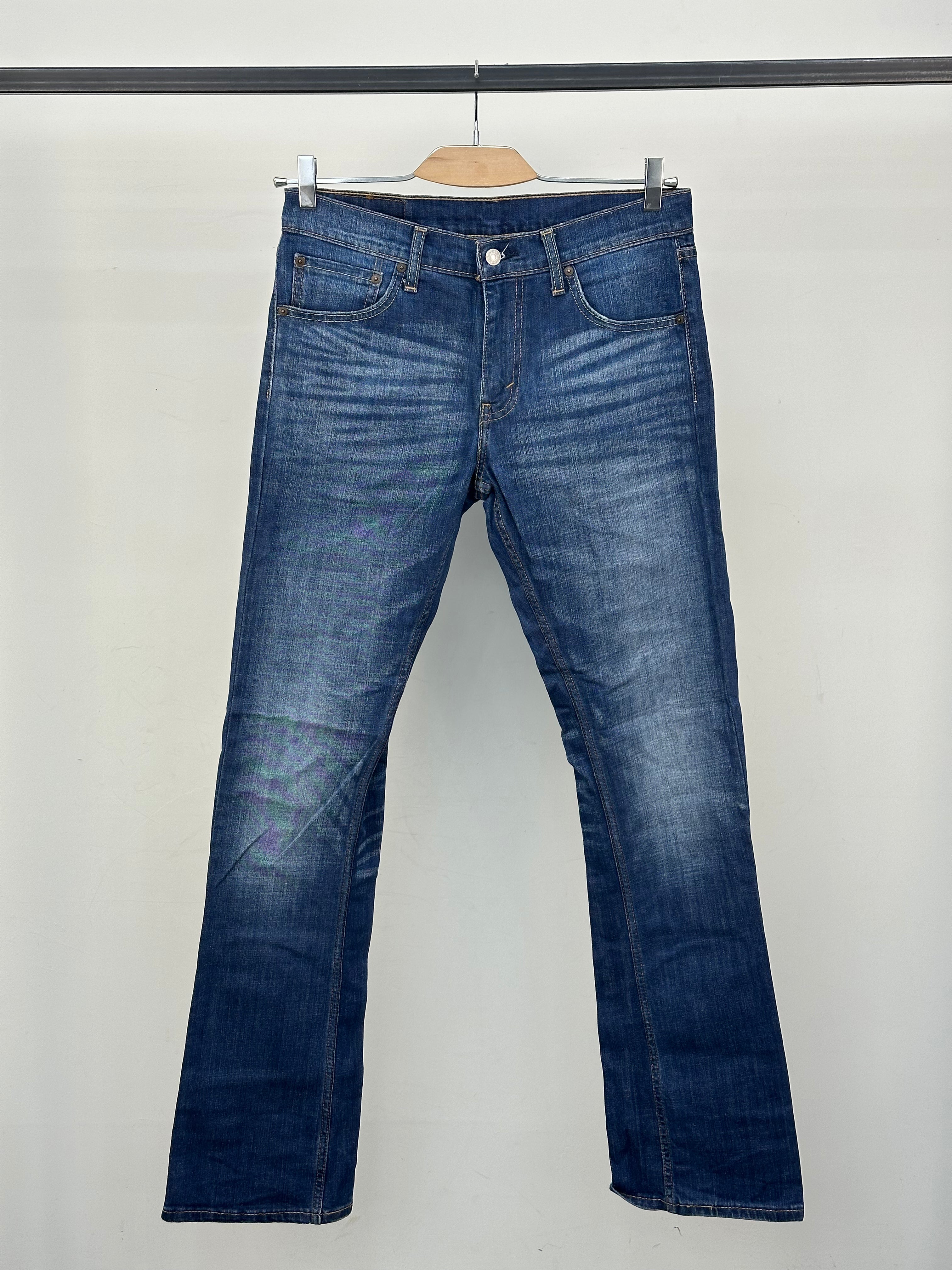 LEVI'S 527 BOOTCUT FIT TAGLIA: 45 ITA = W31 L34