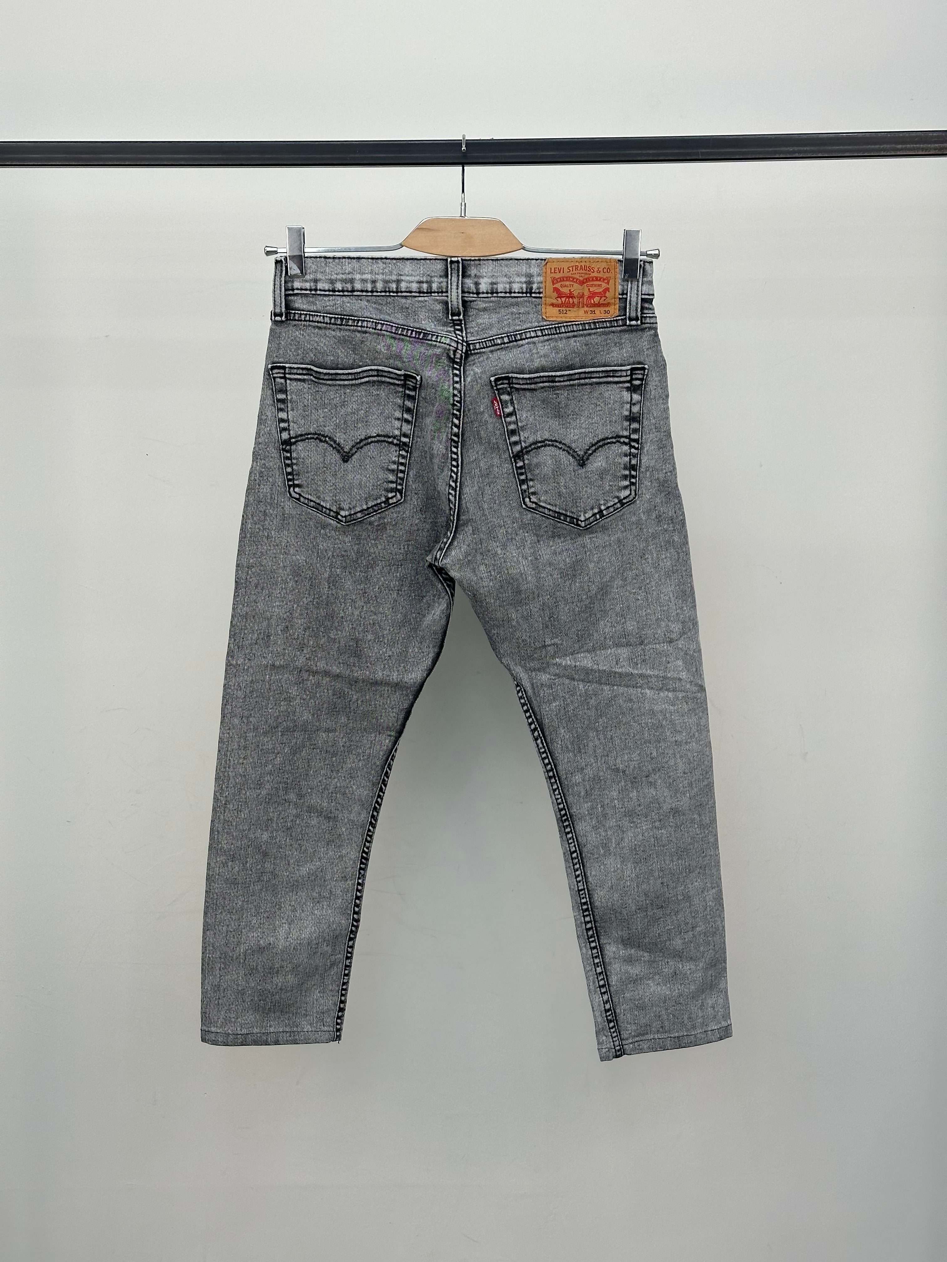 LEVI'S 512 SLIM FIT TAGLIA: 45 ITA = W31 L30