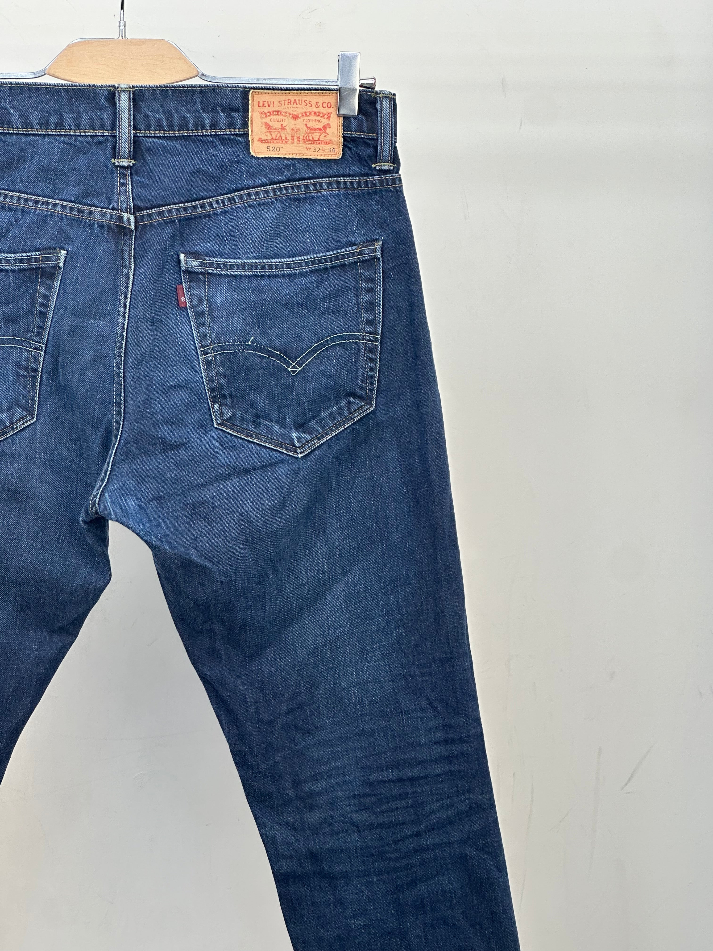 LEVI'S 520 SLIM FIT TAGLIA: 46 ITA = W32 L34