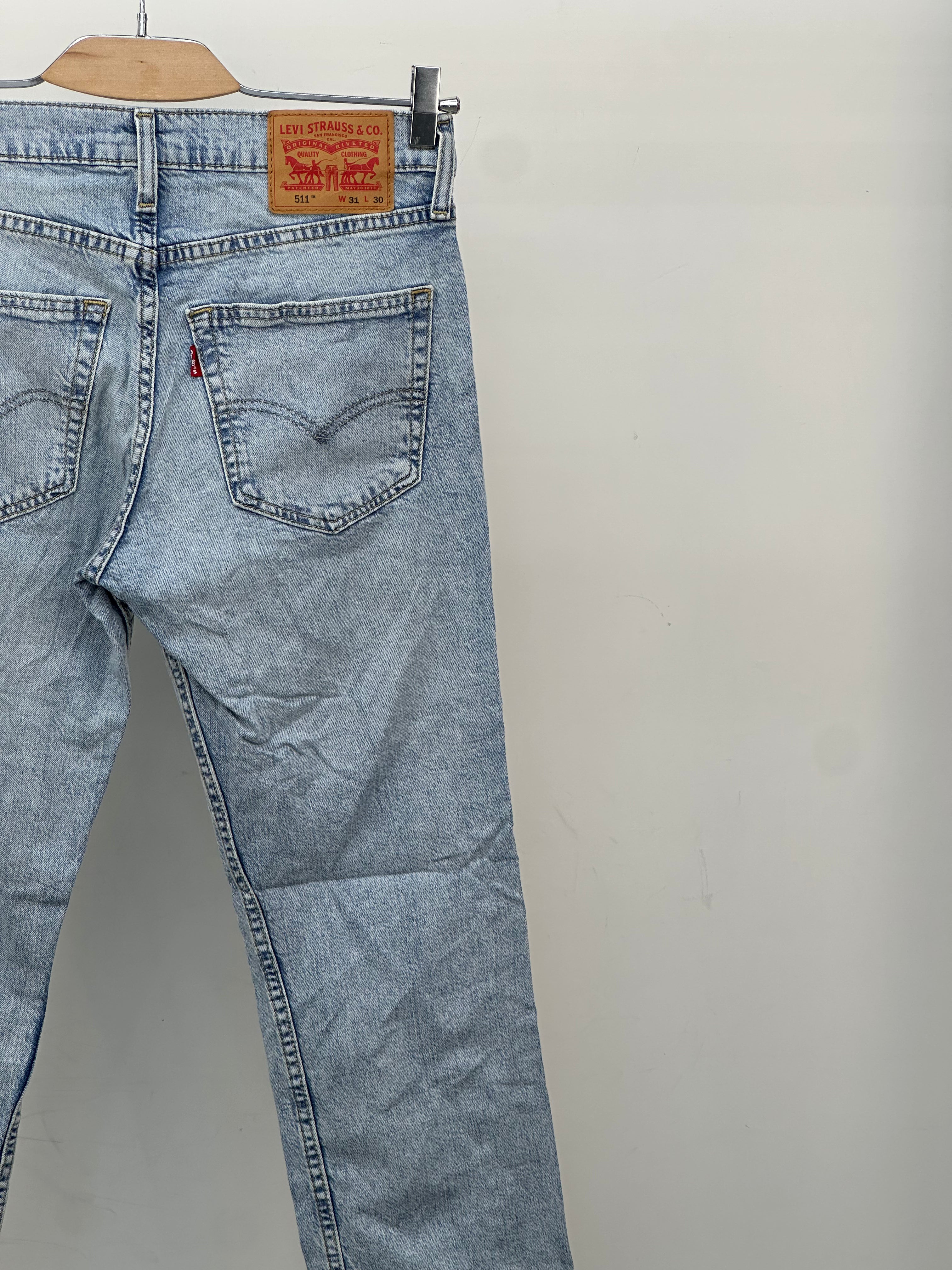 LEVI'S 511 SLIM FIT TAGLIA: 45 ITA = W31 L30