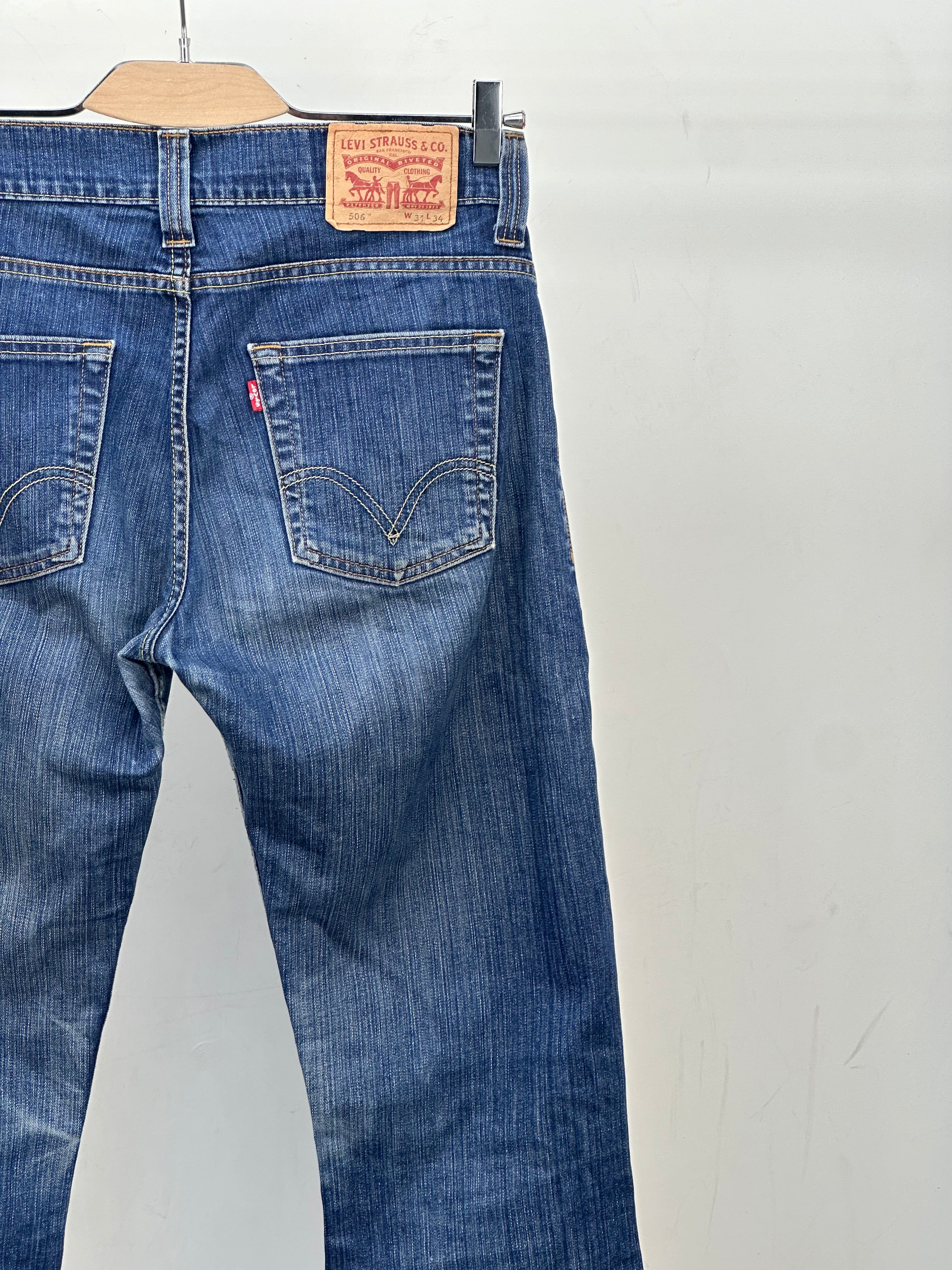 LEVI'S 506 SLIM FIT TAGLIA: 45 ITA = W31 L34