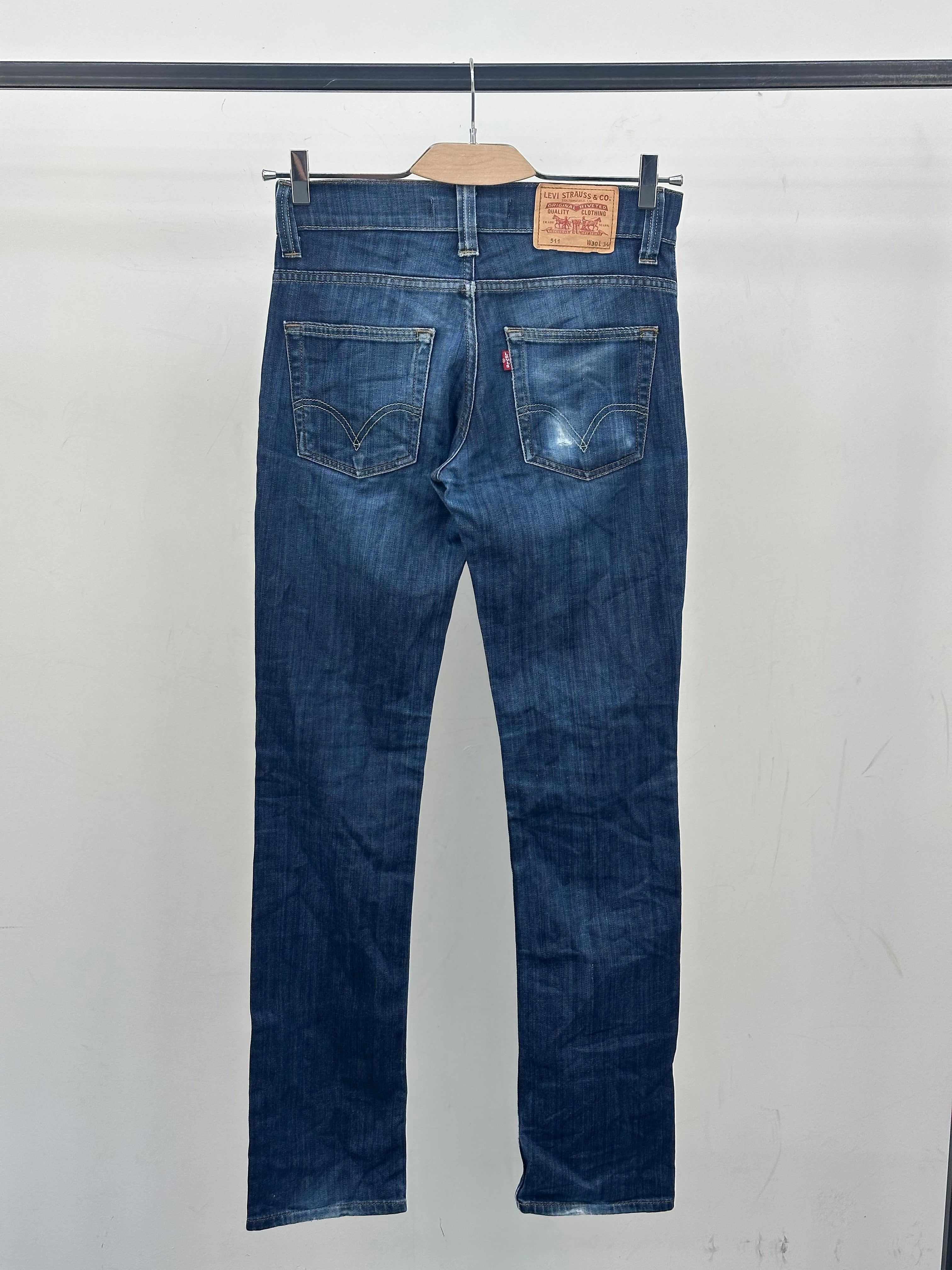 LEVI'S 511 SLIM FIT TAGLIA: 44 ITA = W30 L34