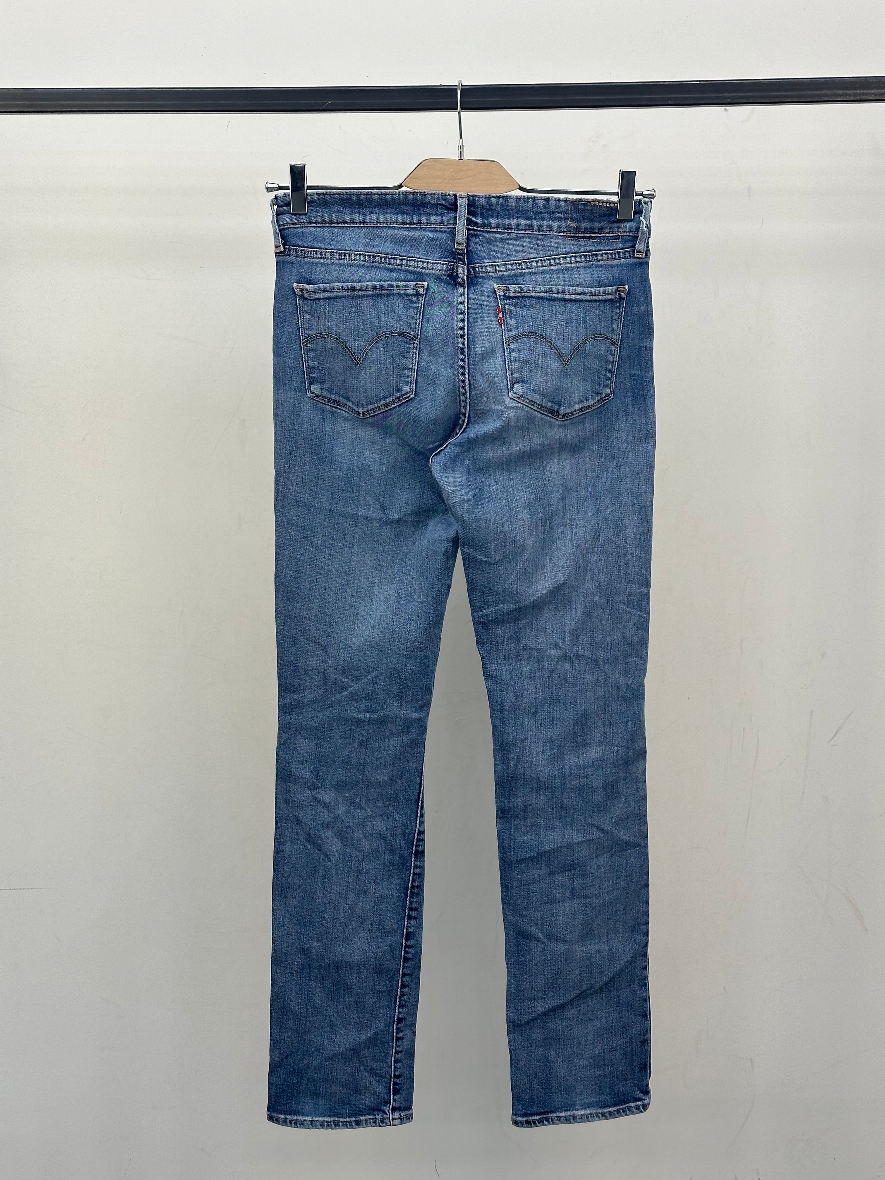 LEVI'S 714 STRAIGHT FIT TAGLIA: 43 ITA = W29 L32