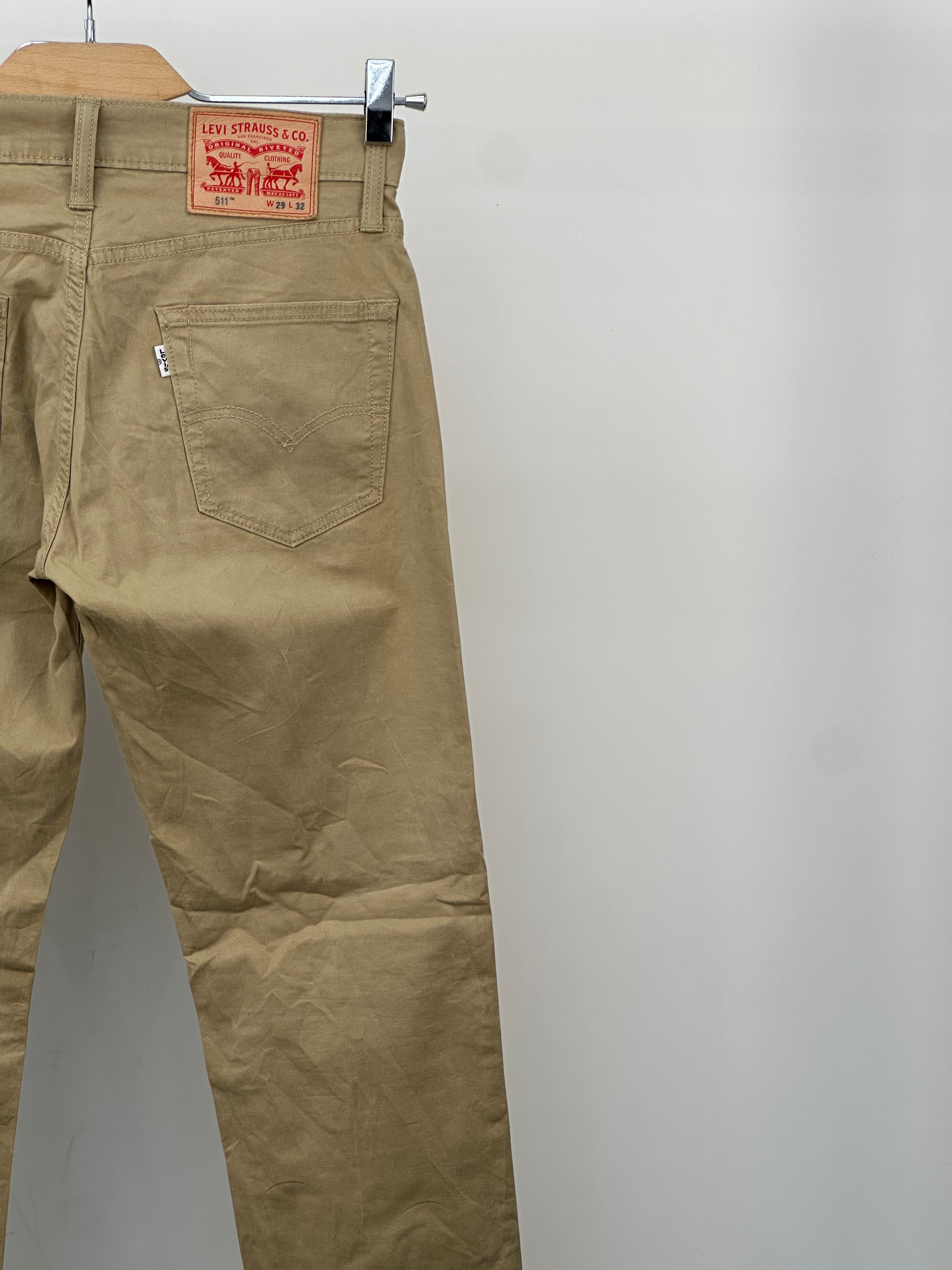LEVI'S 511 SLIM FIT TAGLIA: 43 ITA = W29 L32