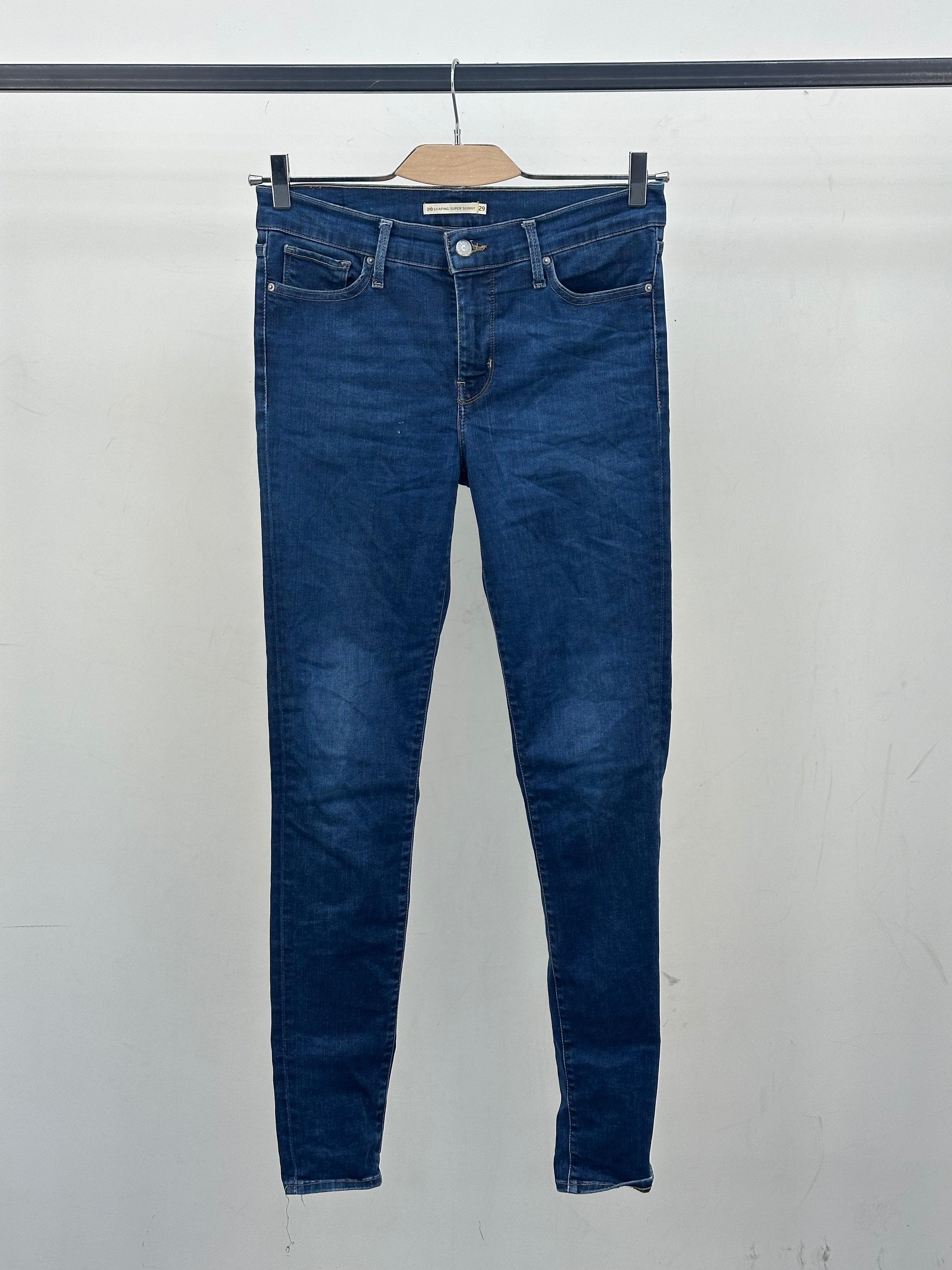 LEVI'S 310 SHAPING SUPER SKINNY FIT TAGLIA: 43 ITA = W29 L32