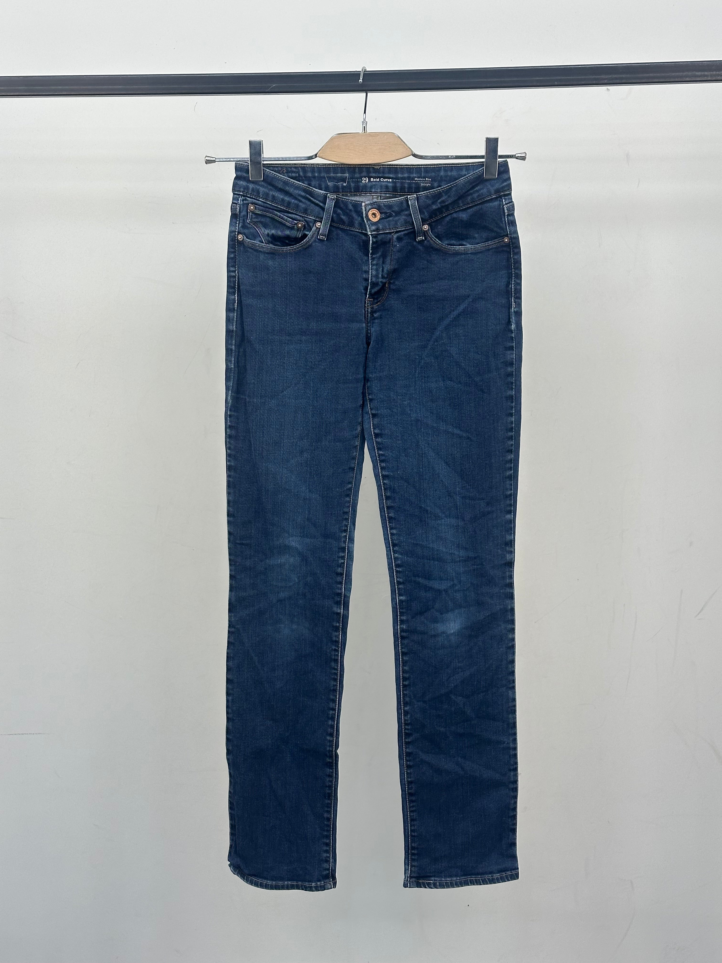 LEVI'S MODERN RISE STRAIGHT FIT TAGLIA: 43 ITA = W29 L32